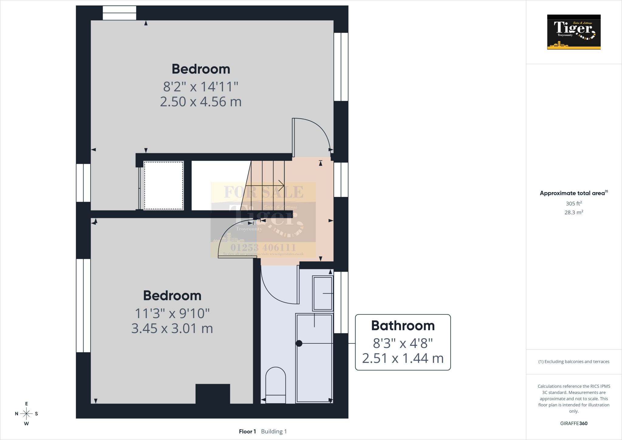 Borrowdale Road, Blackpool floorplan