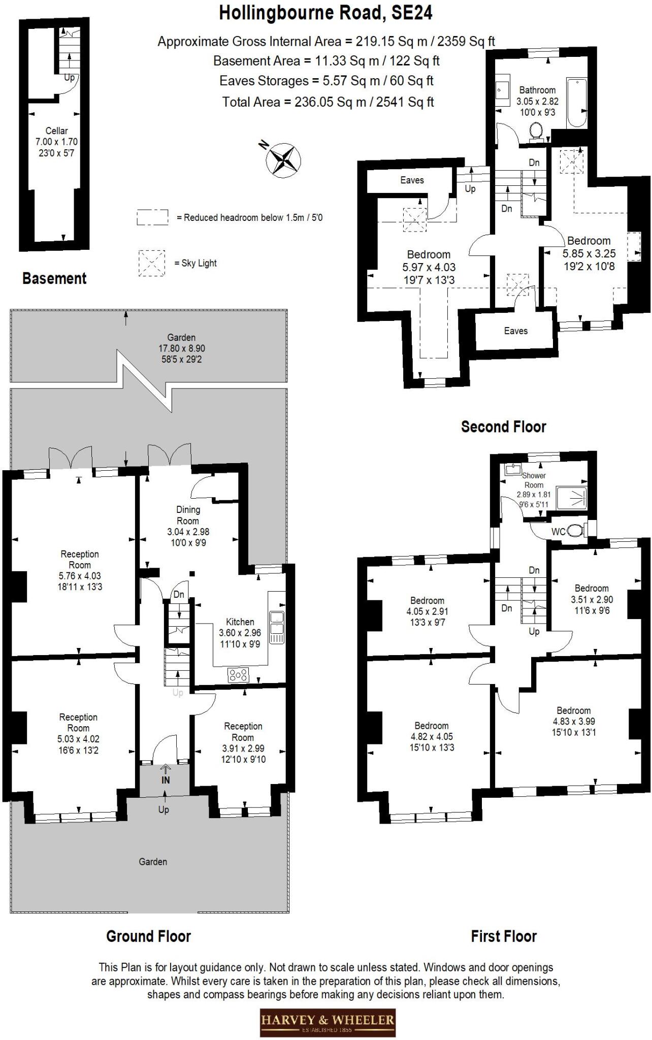 Hollingbourne Road, Herne Hill, SE24 floorplan