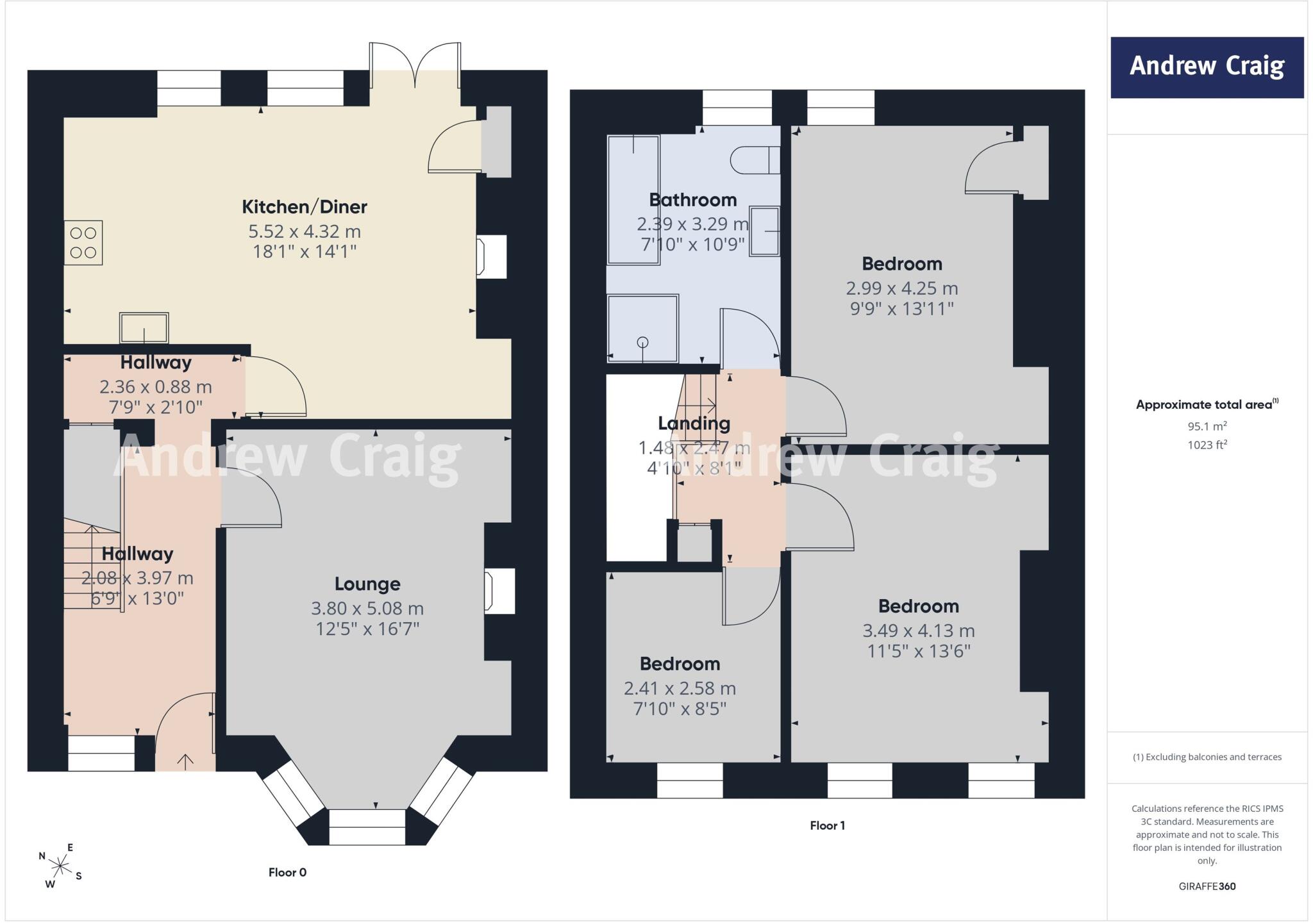 Salisbury Street, South Shields floorplan