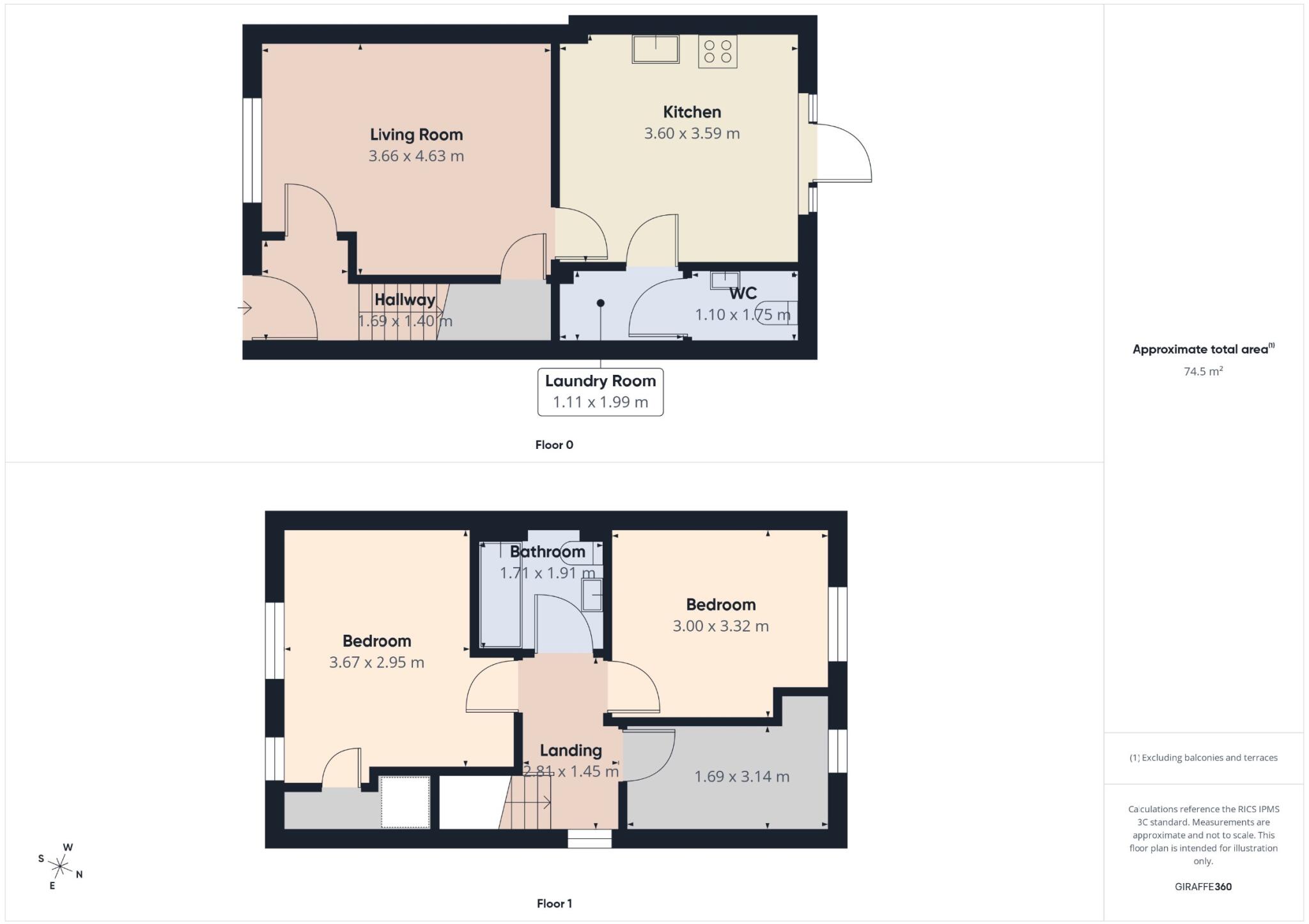 Gartcraig Street, Coatbridge floorplan