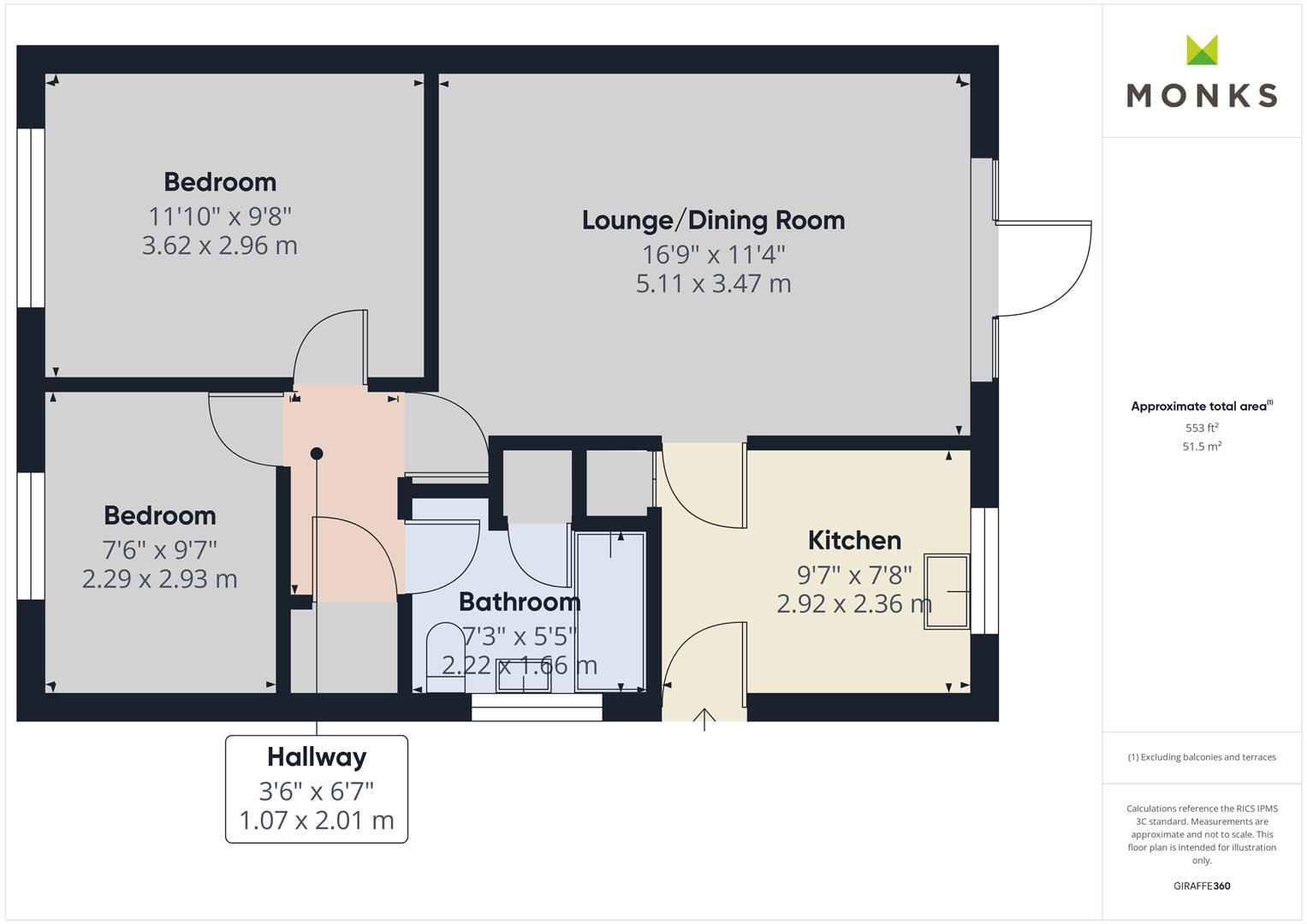 Somerset Way, Wem floorplan
