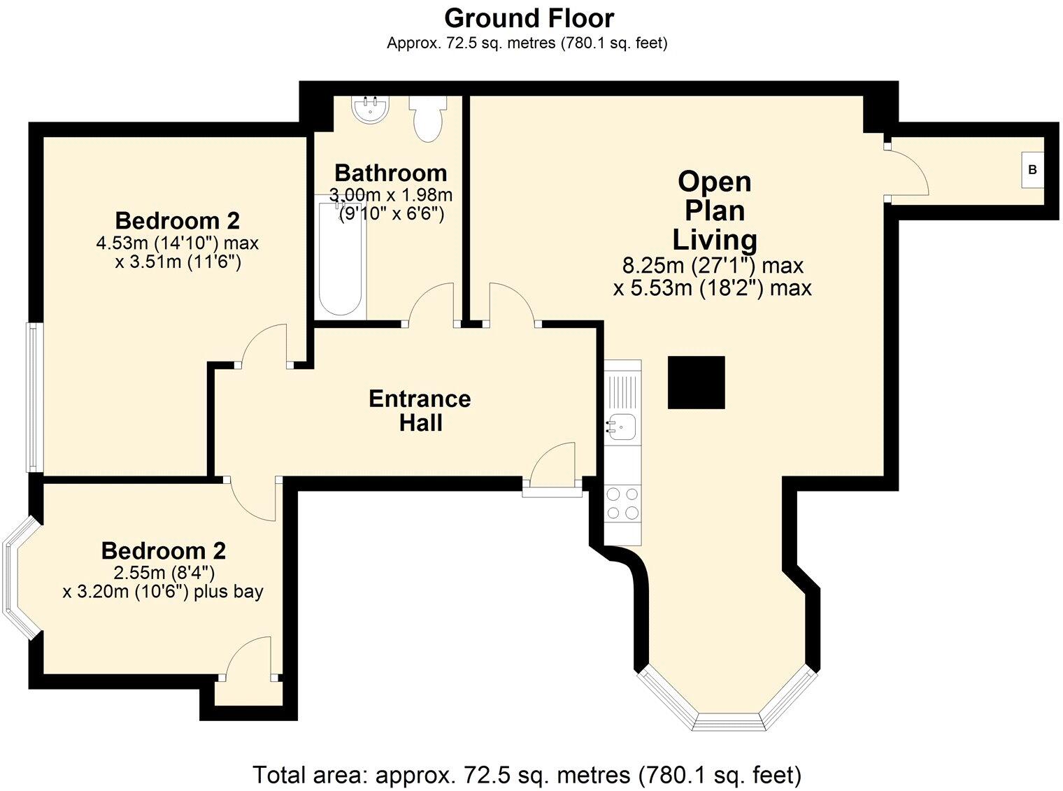 The Limes, Melksham floorplan