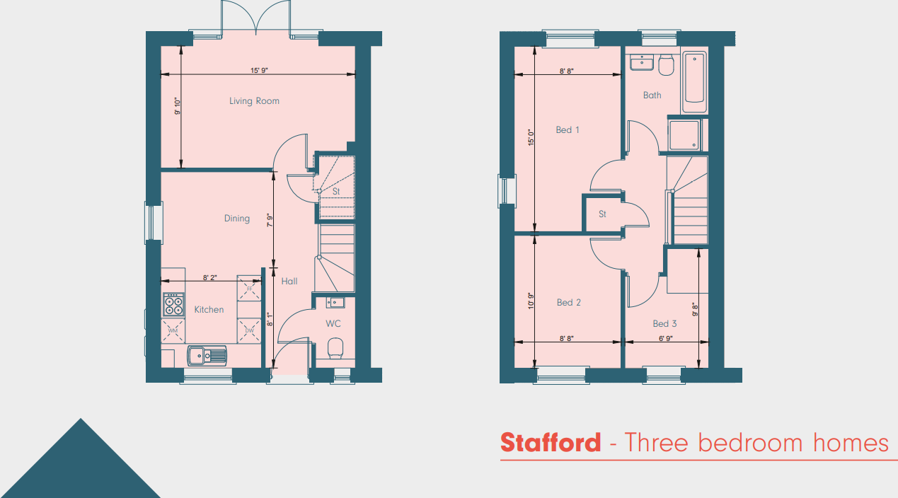 Trouton Drive, Houlton, Rugby, Warwickshire floorplan