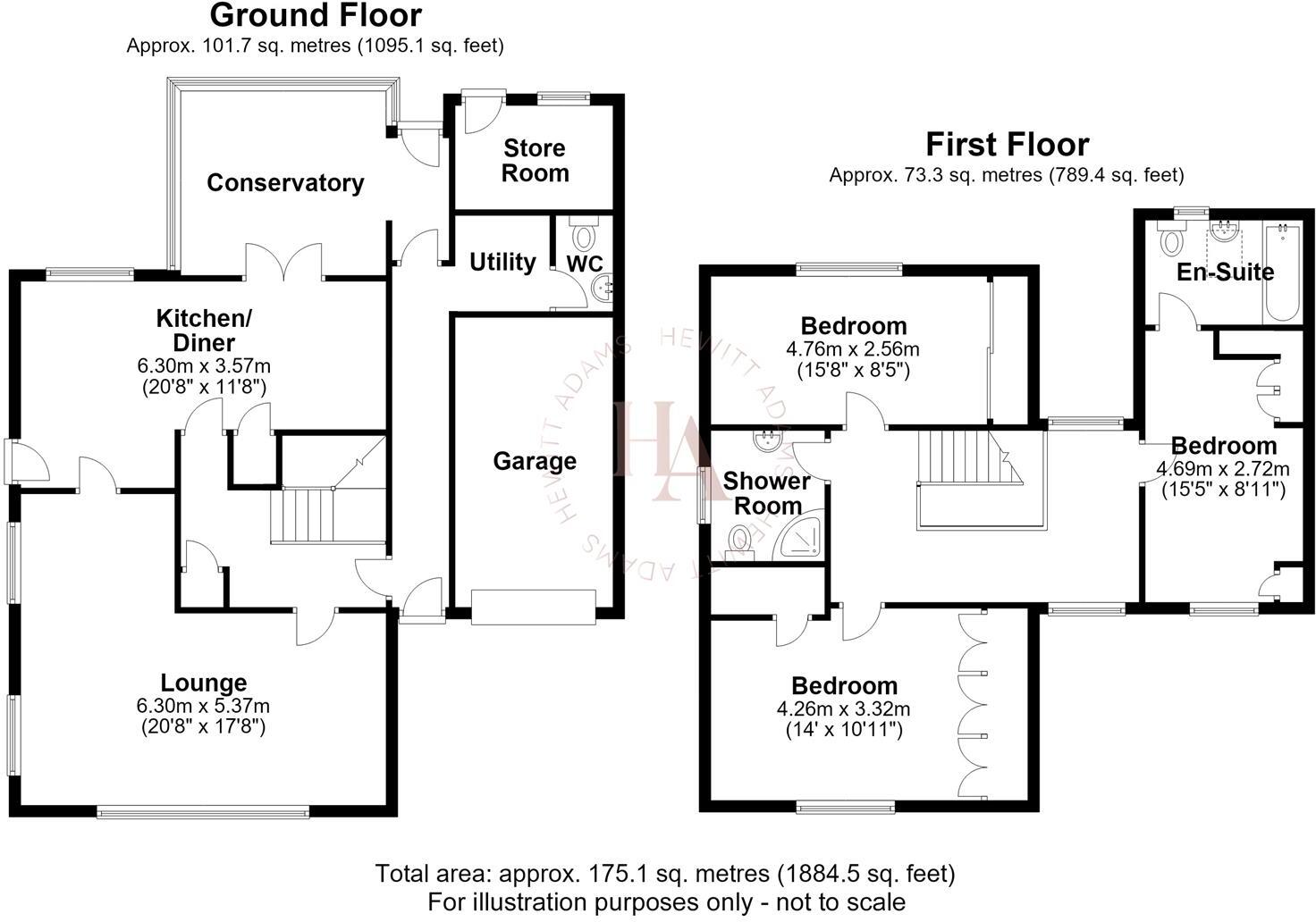 Raby Drive, Raby Mere, Wirral floorplan