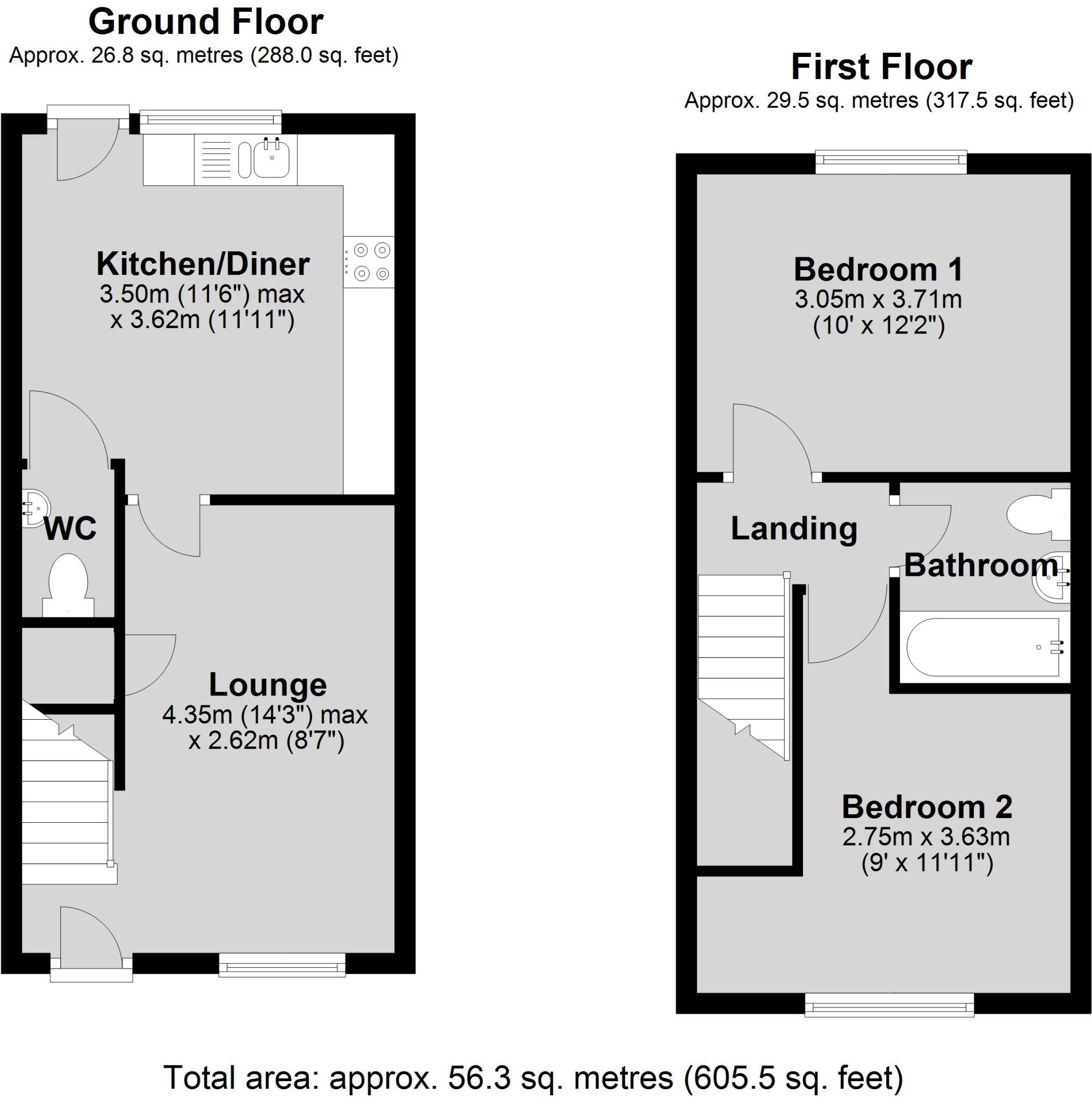 Rookery Park, Lincoln floorplan