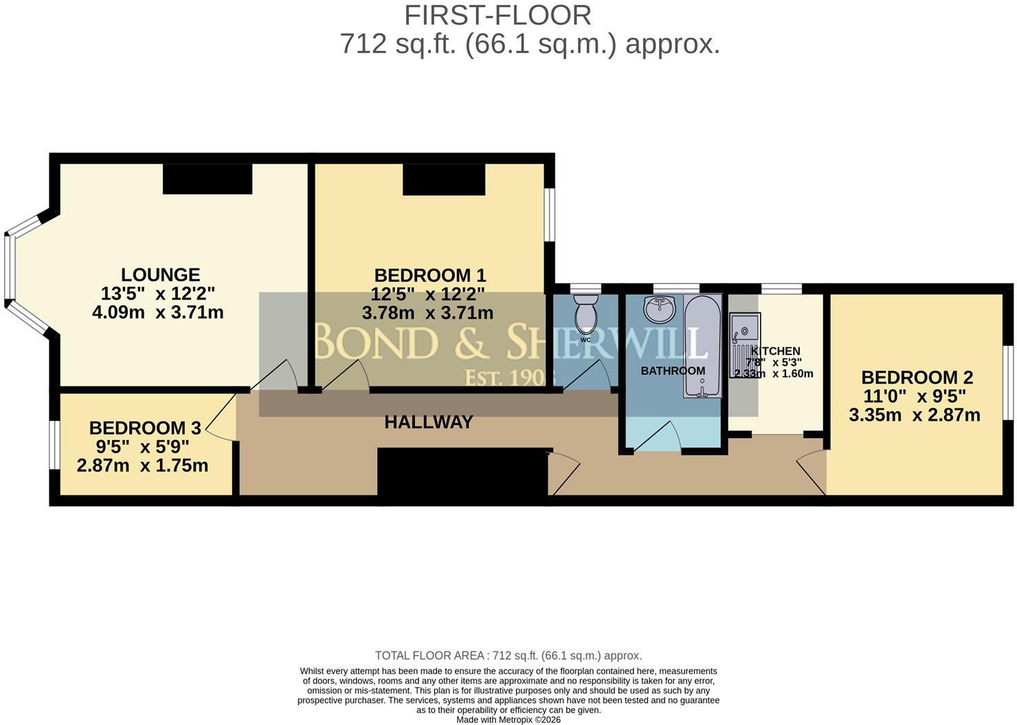 Avondale Road, South Croydon floorplan