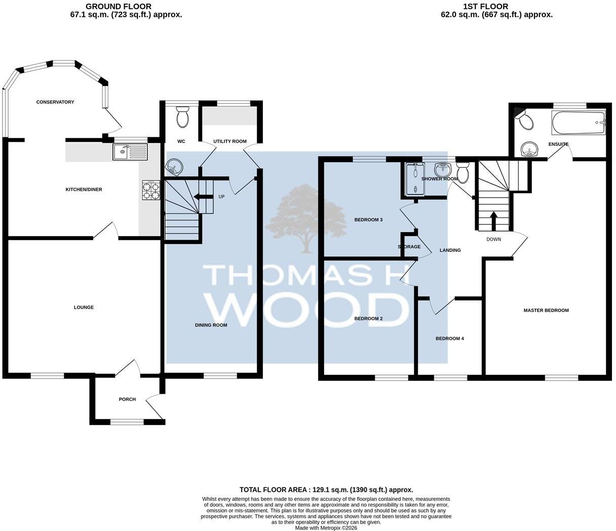 Penydarren Drive, Whitchurch, Cardiff floorplan