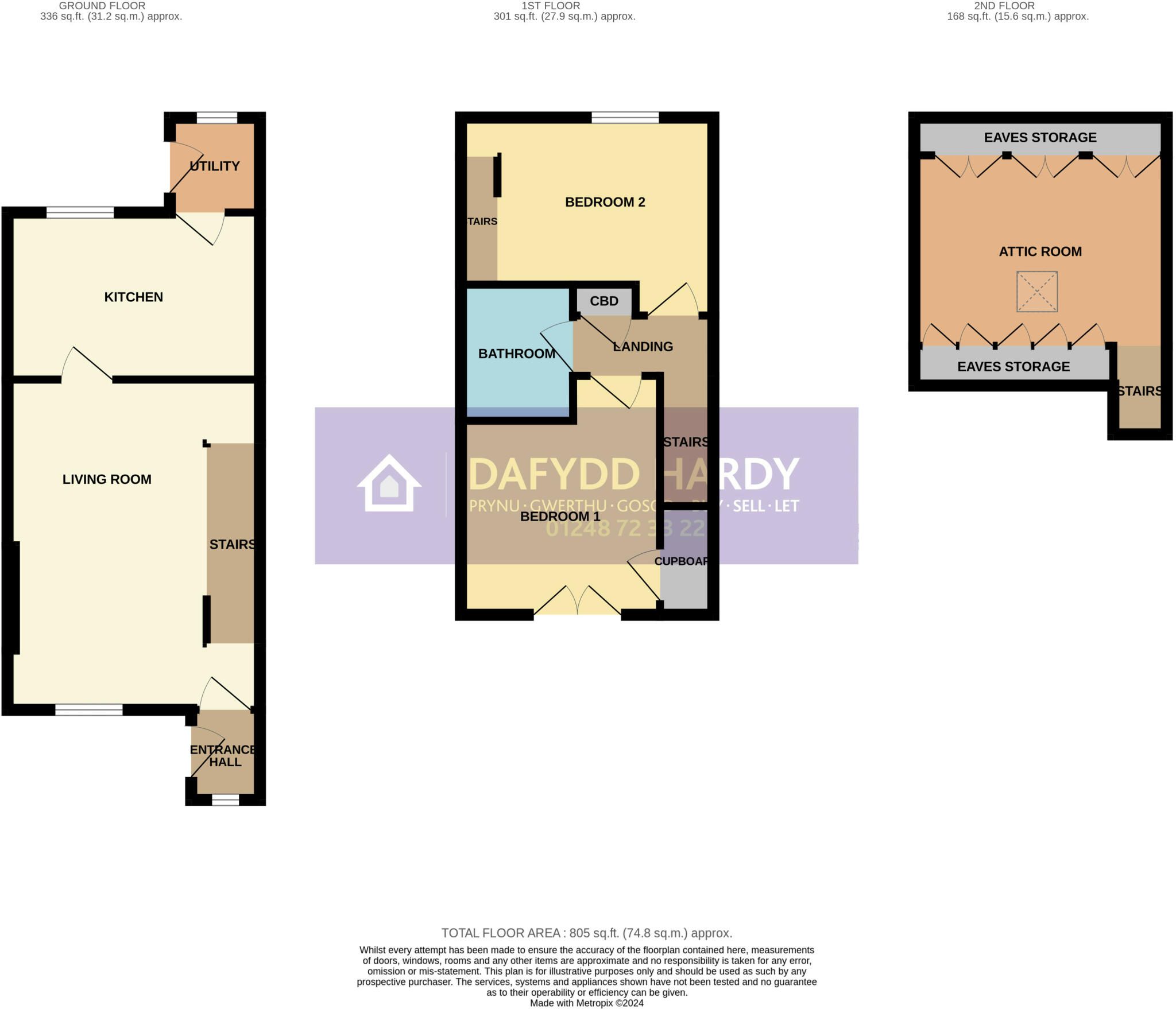 Anglesey Road, Great Orme, Llandudno, Conwy, LL30 floorplan