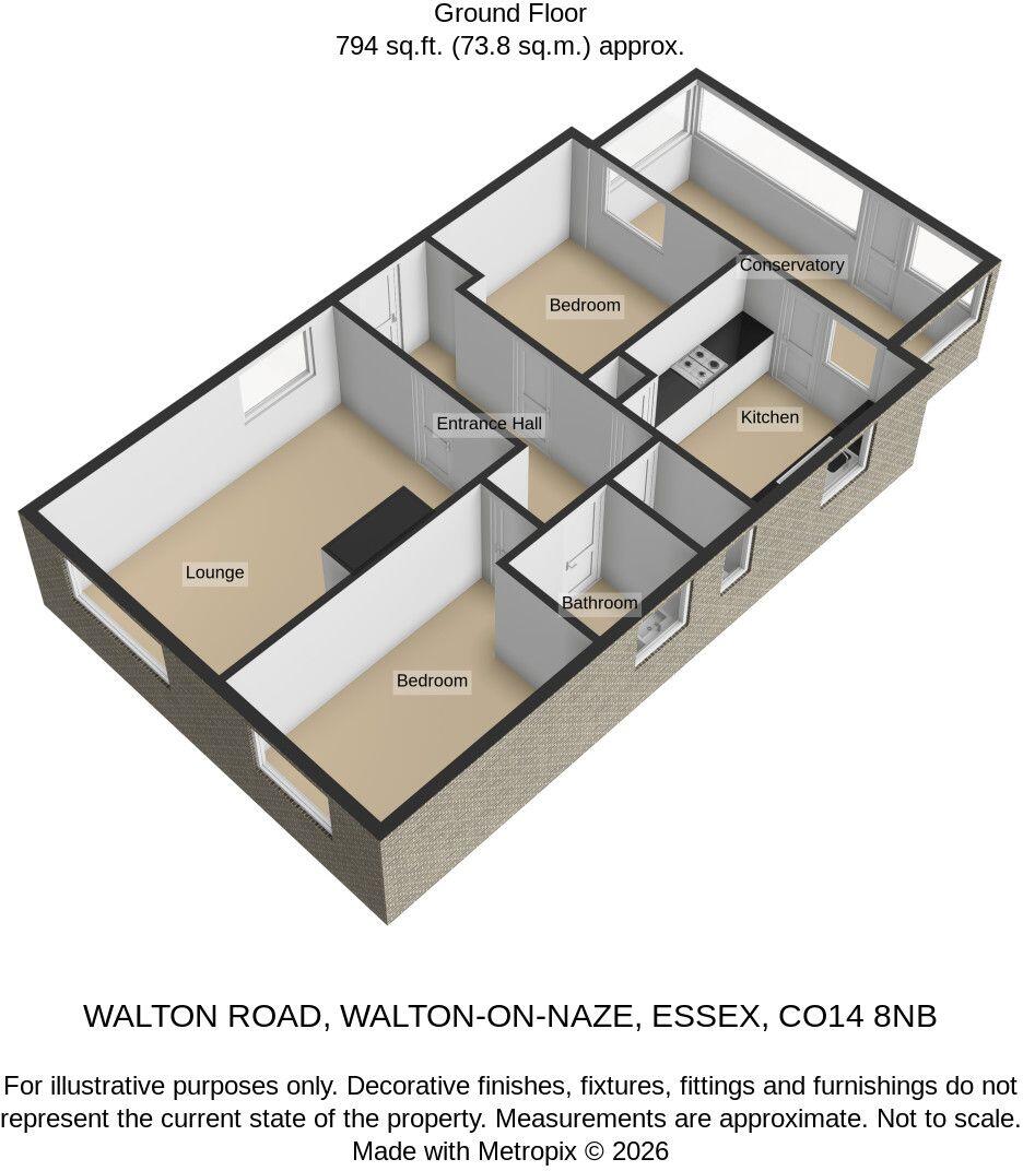 Walton Road, Walton On The Naze, CO14 8NB floorplan