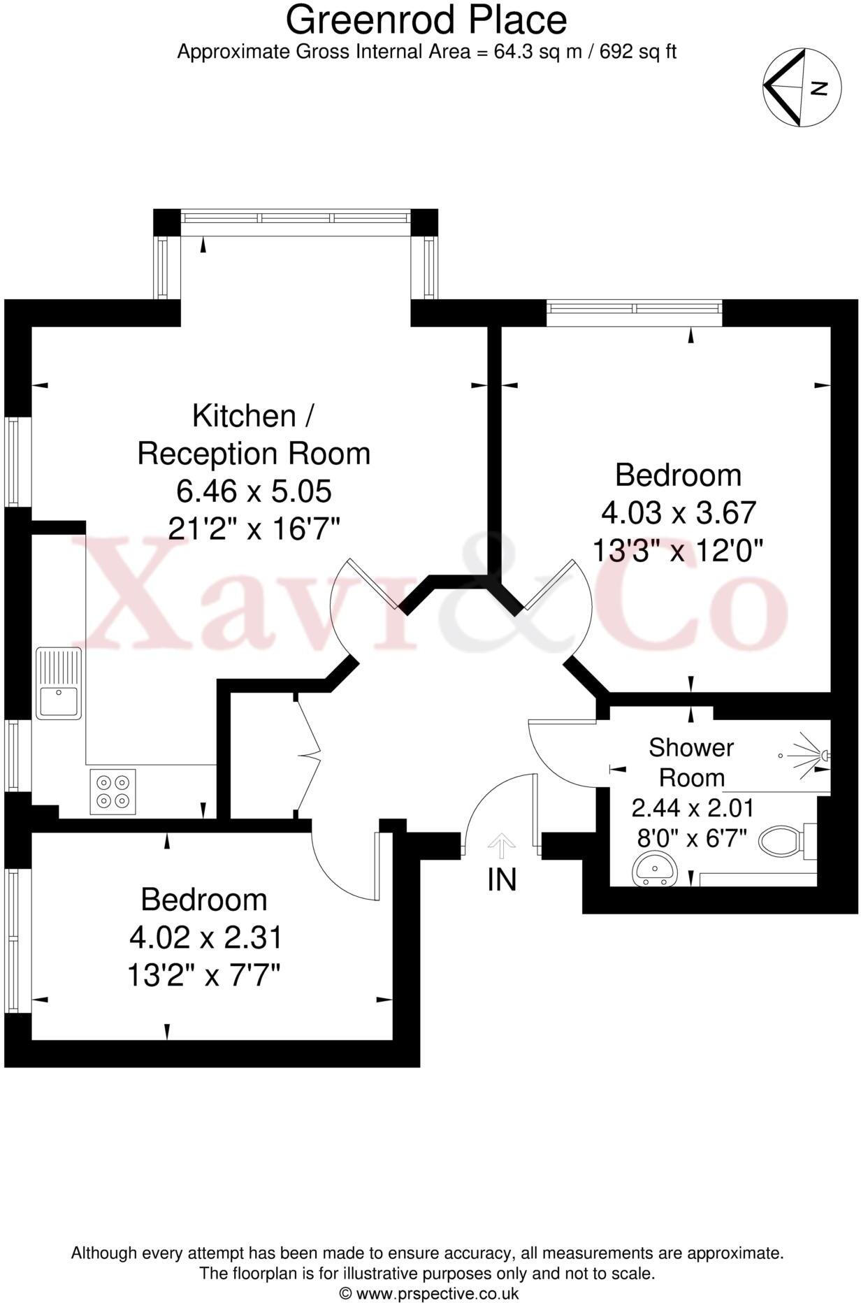 Greenrod Place, Clayponds Lane, Brentford floorplan