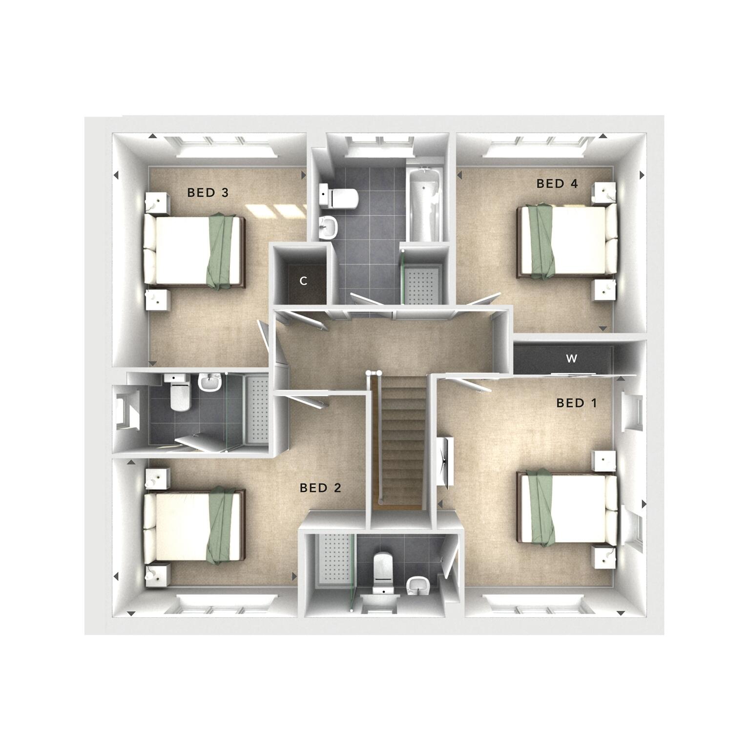Thame Meadows, Thame floorplan