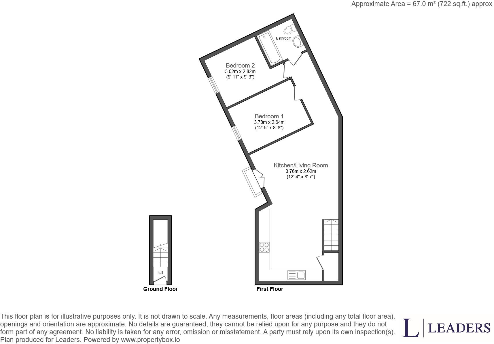 St. Marys Road, Eastbourne, East Sussex, BN21 floorplan