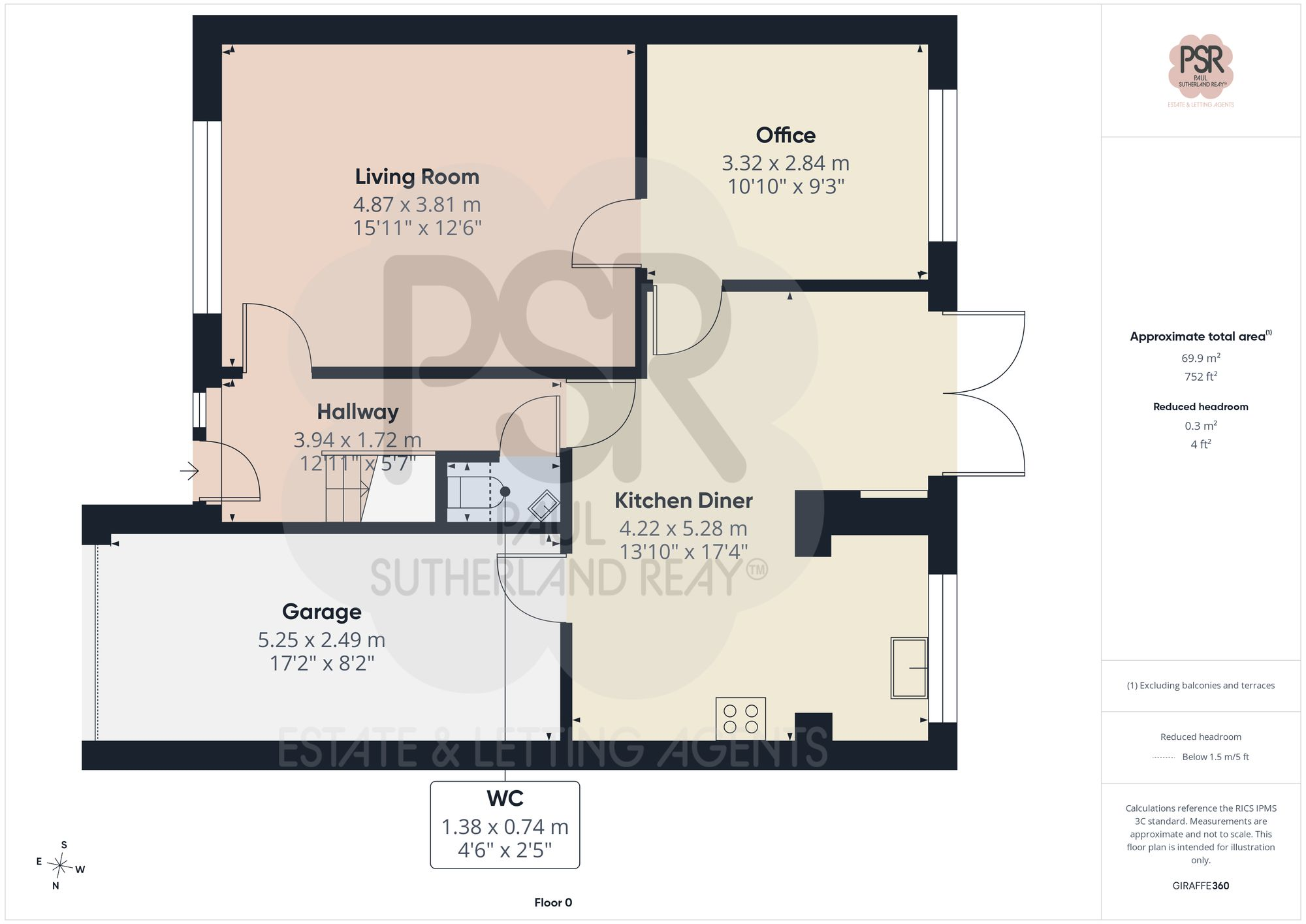 Rutland Way, Chinley, SK23 floorplan