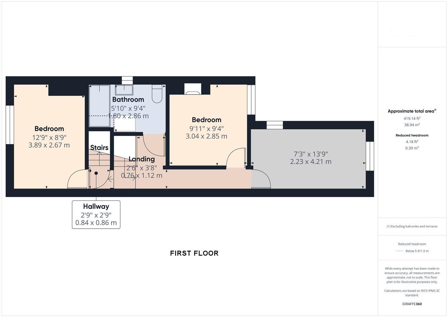 Claremont Road, Woodsmoor, Stockport SK2 7AR floorplan