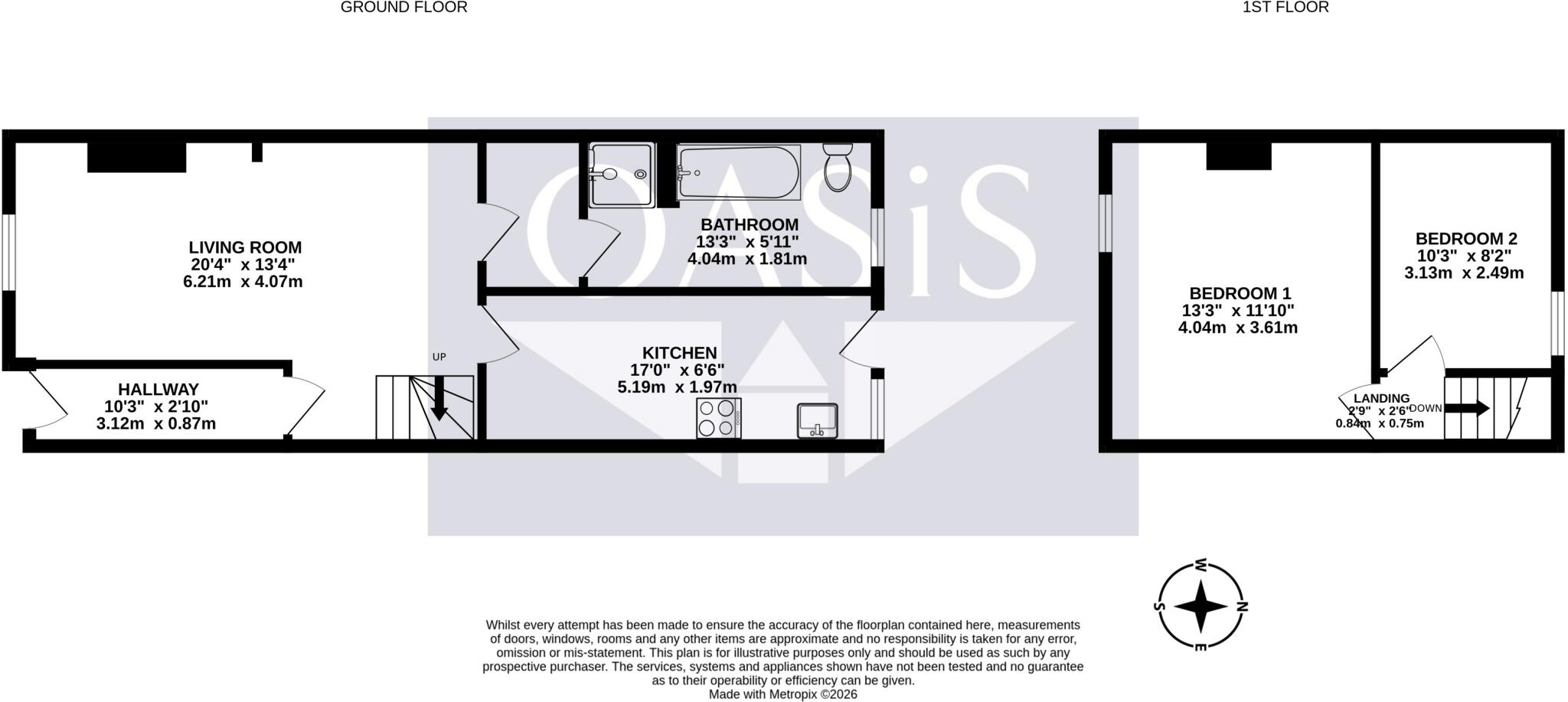 London Road, Staines-upon-Thames, Surrey, TW18 floorplan