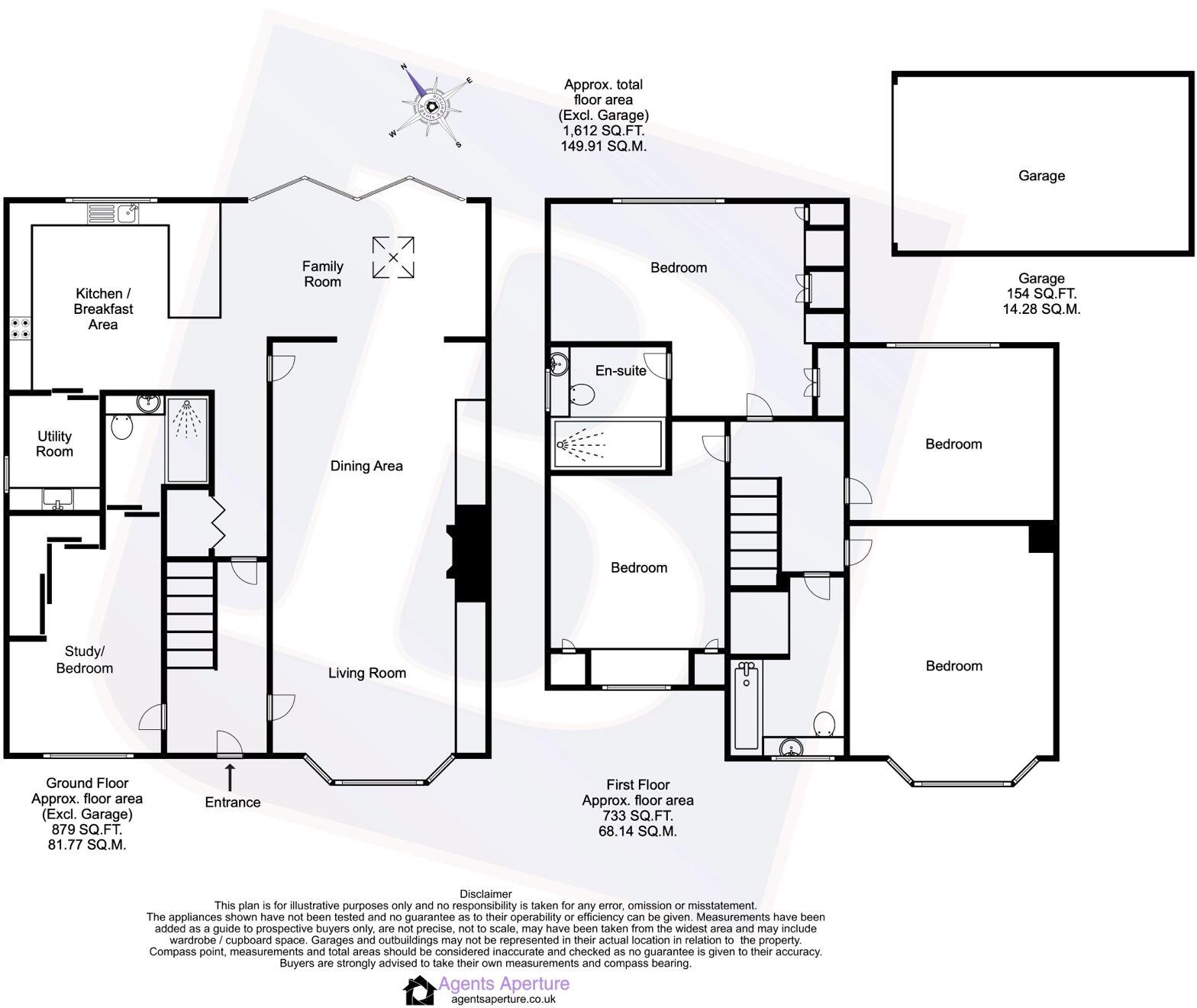 Wells Gardens, Rainham, RM13 floorplan