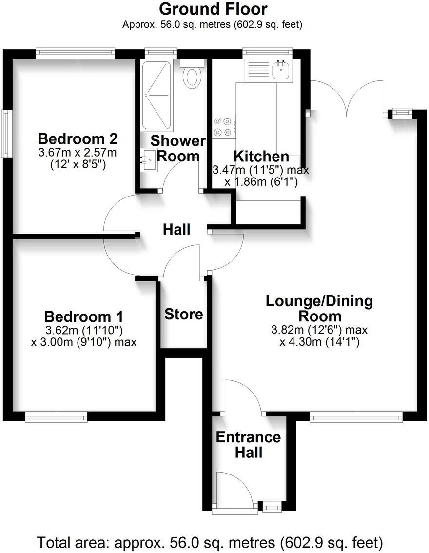 Highfields, Llandaff, Cardiff, CF5 2QA floorplan