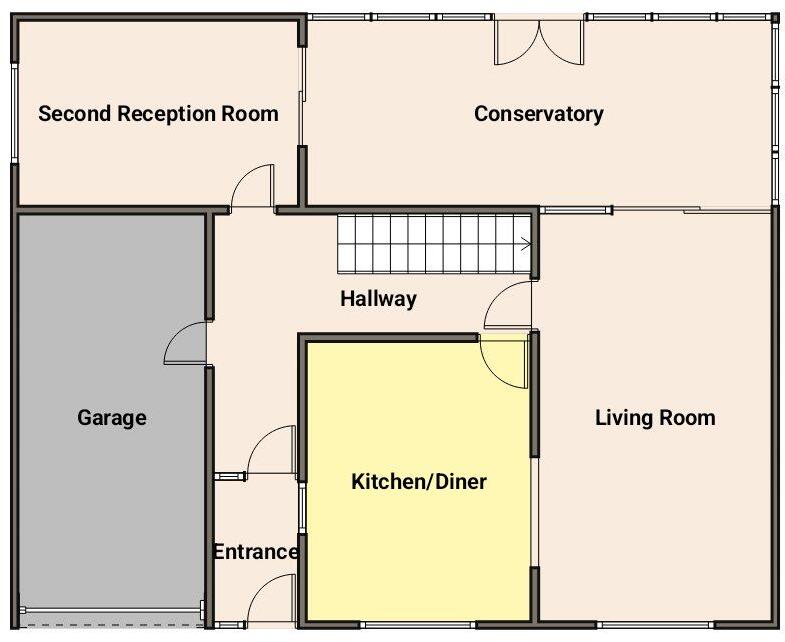 Grange Drive, Ryton floorplan