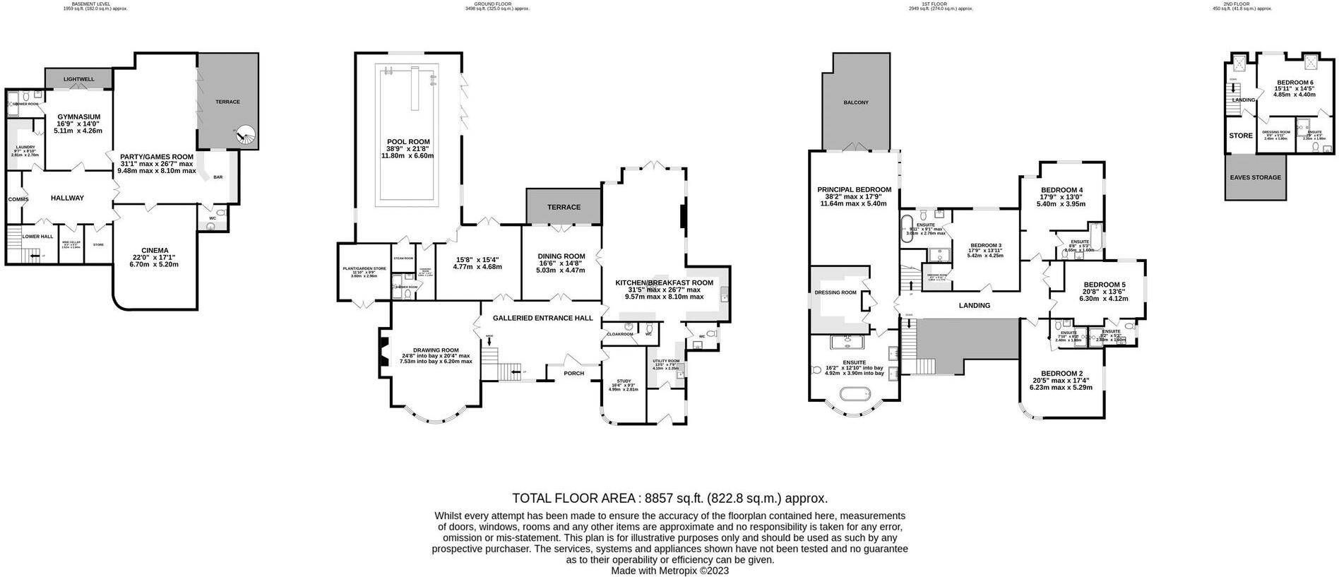 Lovat Drive, Knutsford floorplan