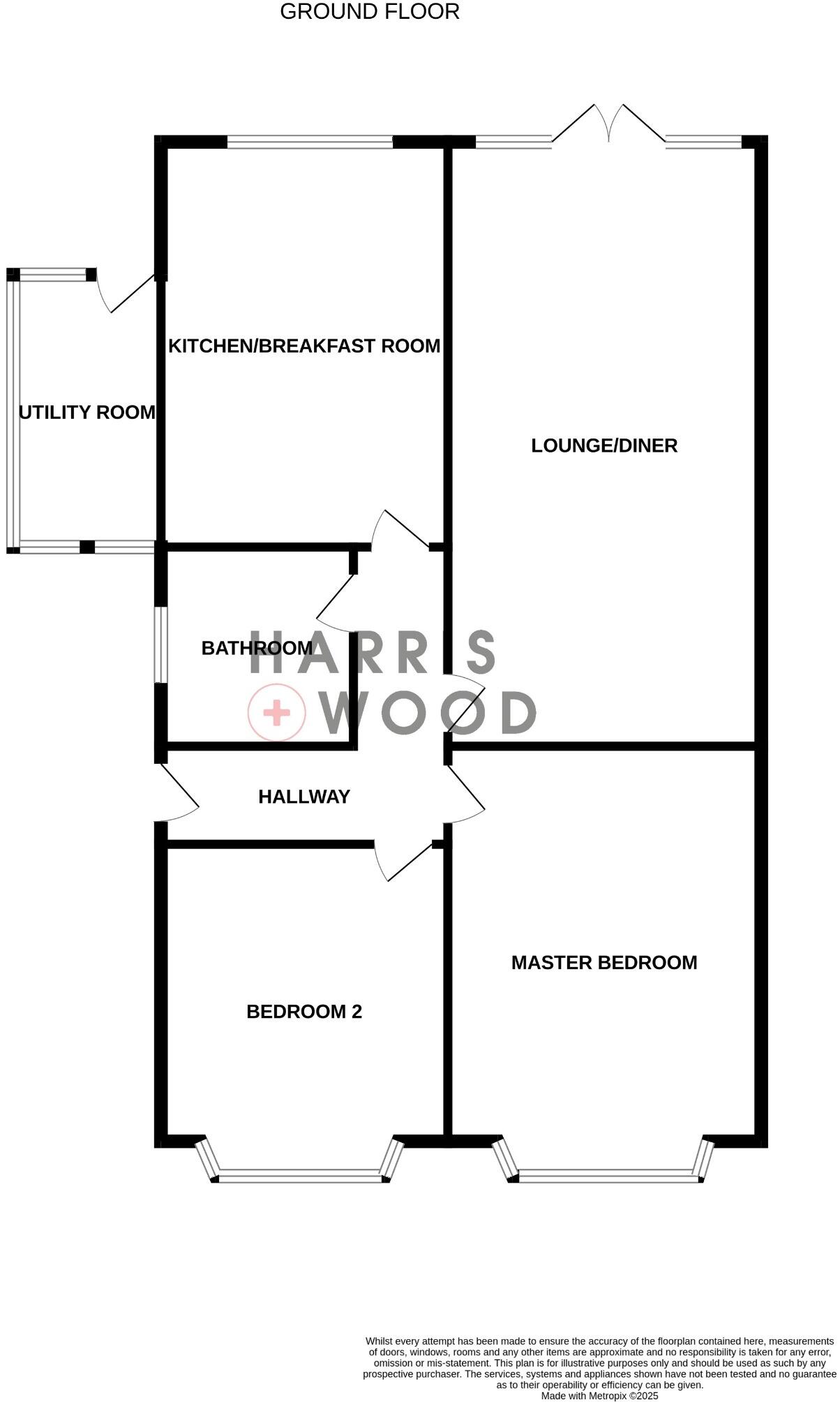 Harwich Road, Great Bromley, Colchester, Essex, CO7 floorplan