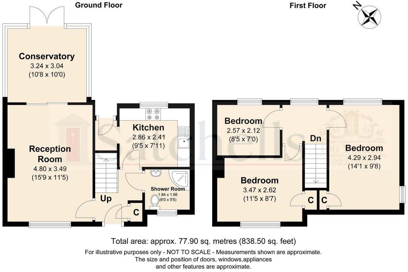 Eldefield, Letchworth Garden City, SG6 floorplan
