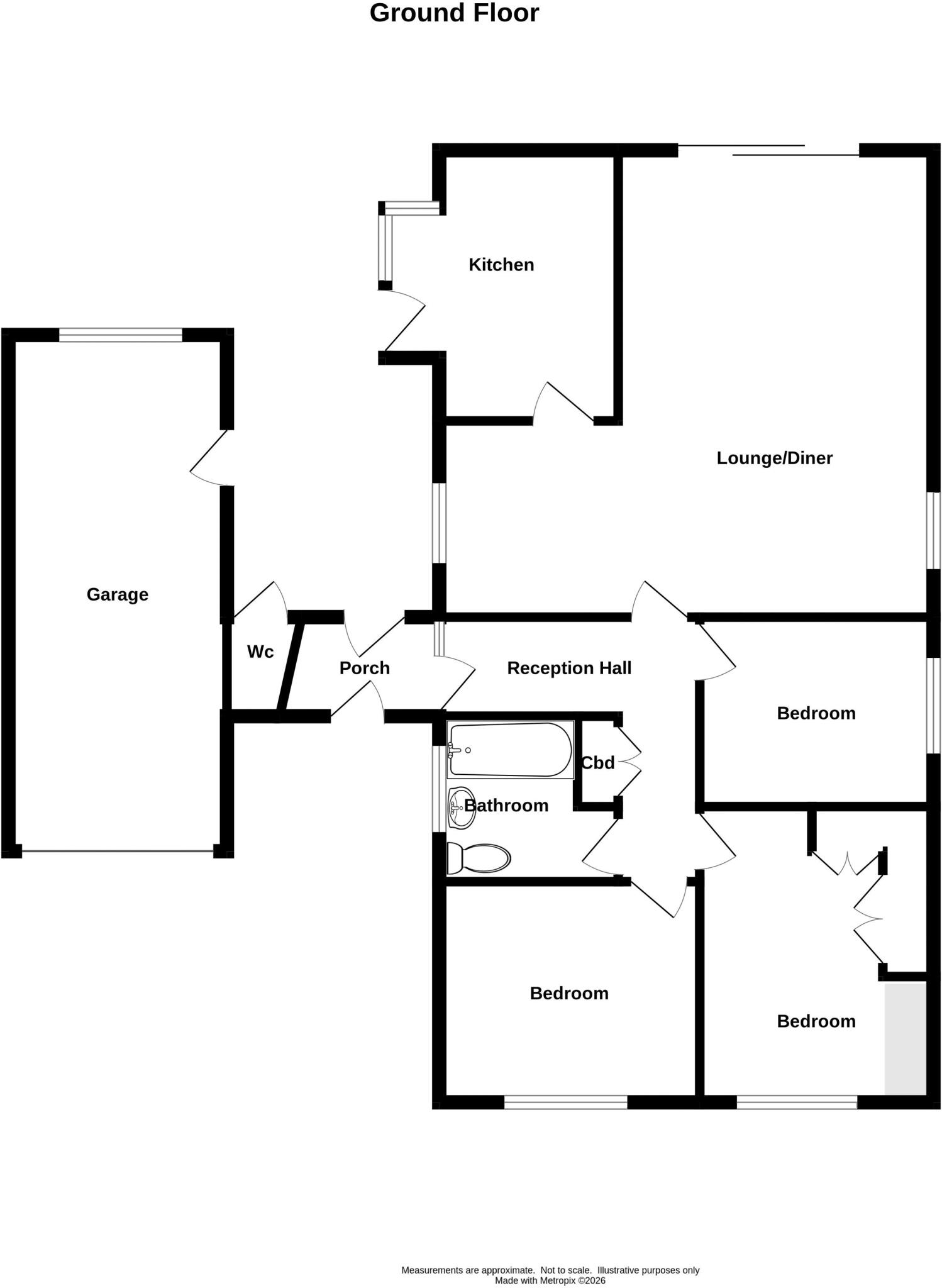 Cedars Avenue, Kingswinford floorplan