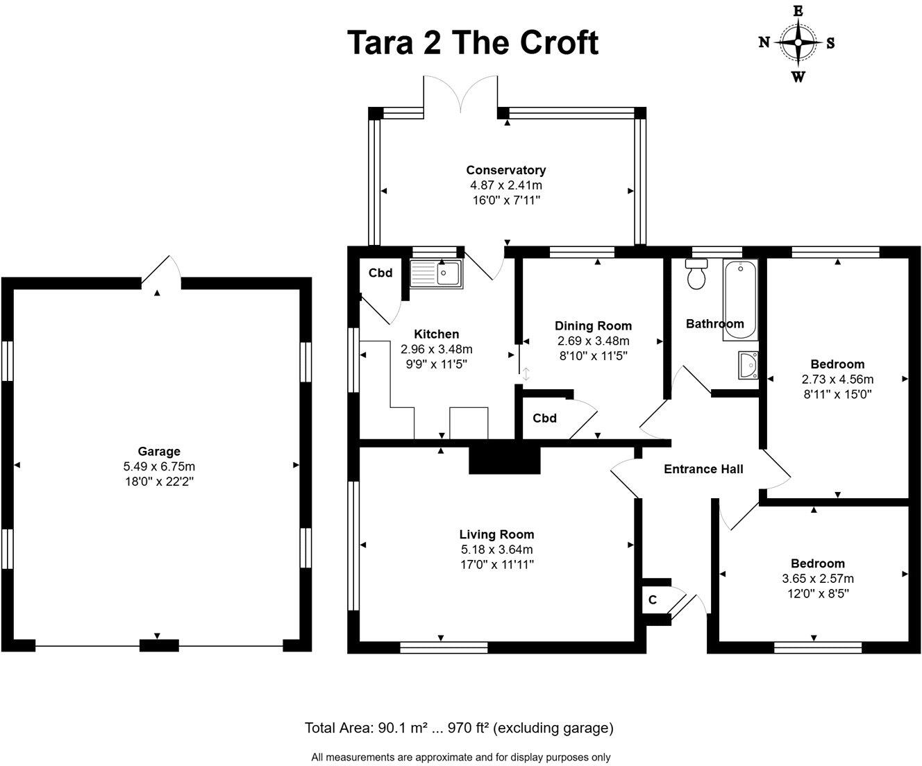 The Croft, Harwell, Didcot, Oxfordshire, OX11 floorplan