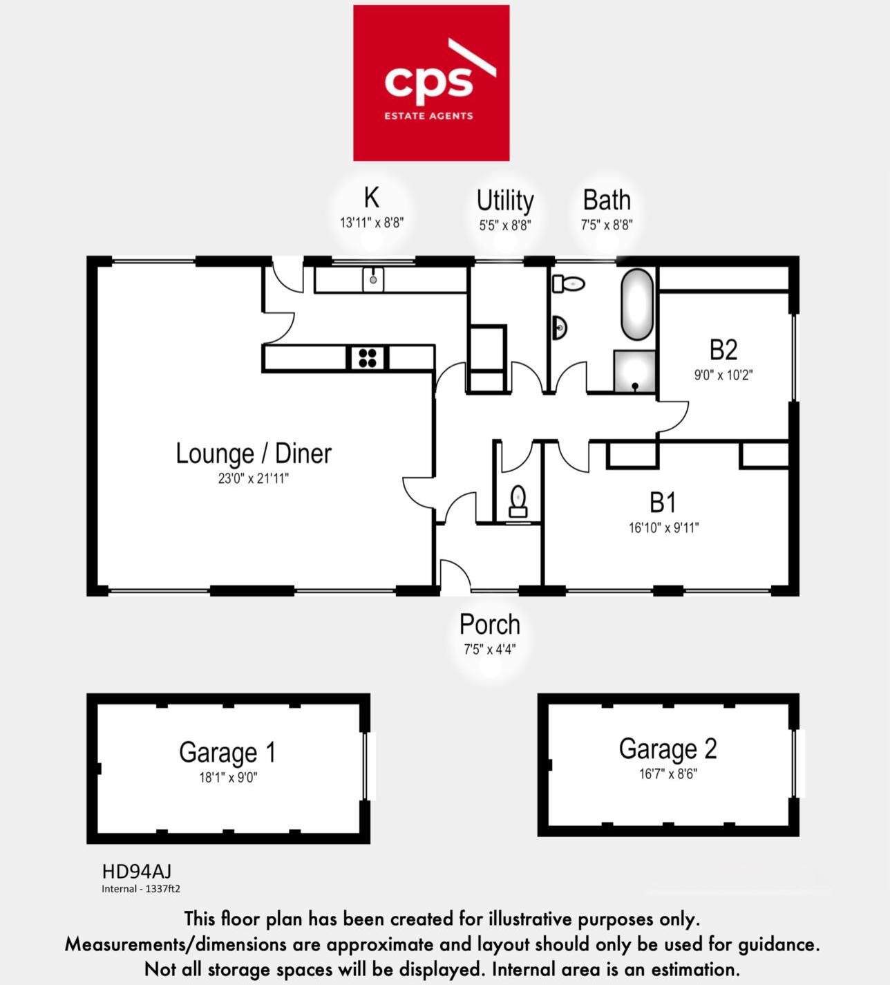 Huddersfield Road, Meltham floorplan
