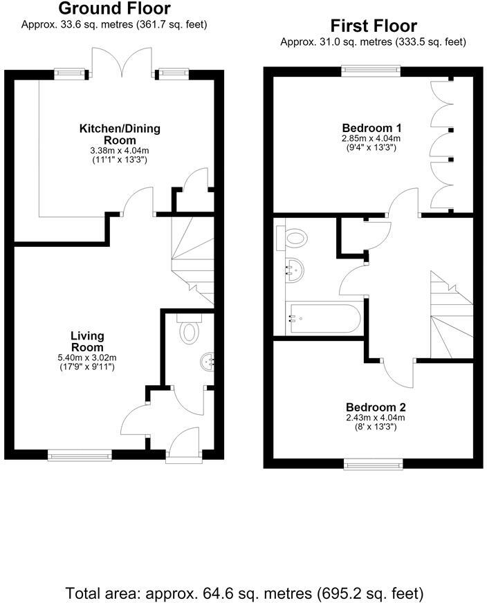Bufton Close, Copthorne Keep, Shrewsbury floorplan