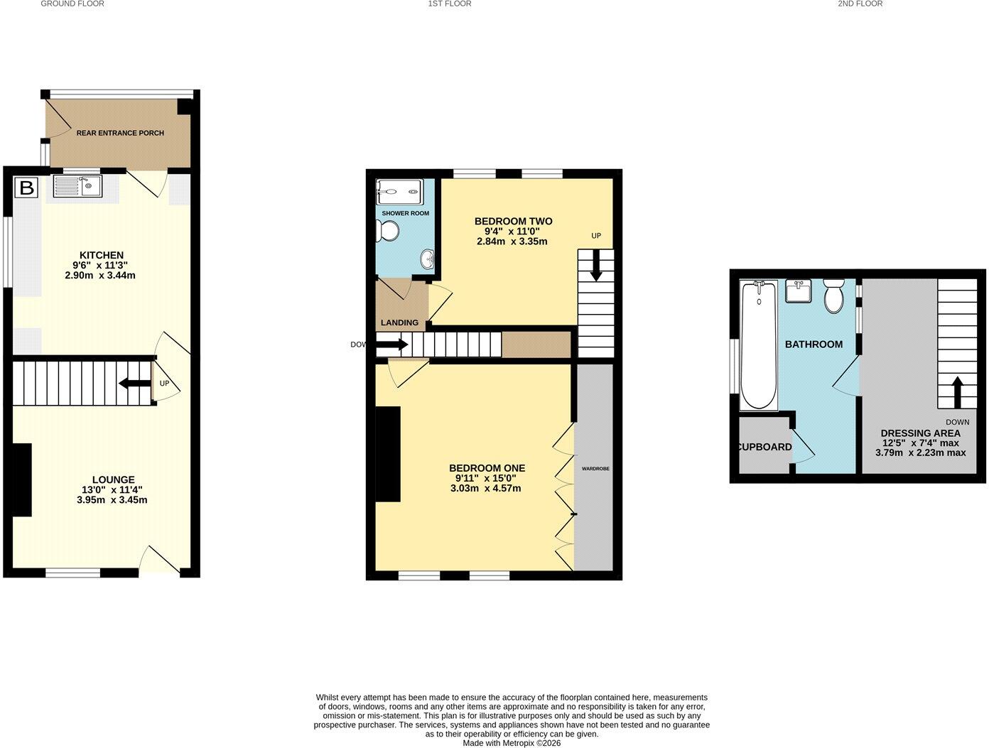 Castle Road, Kidderminster, Worcestershire floorplan