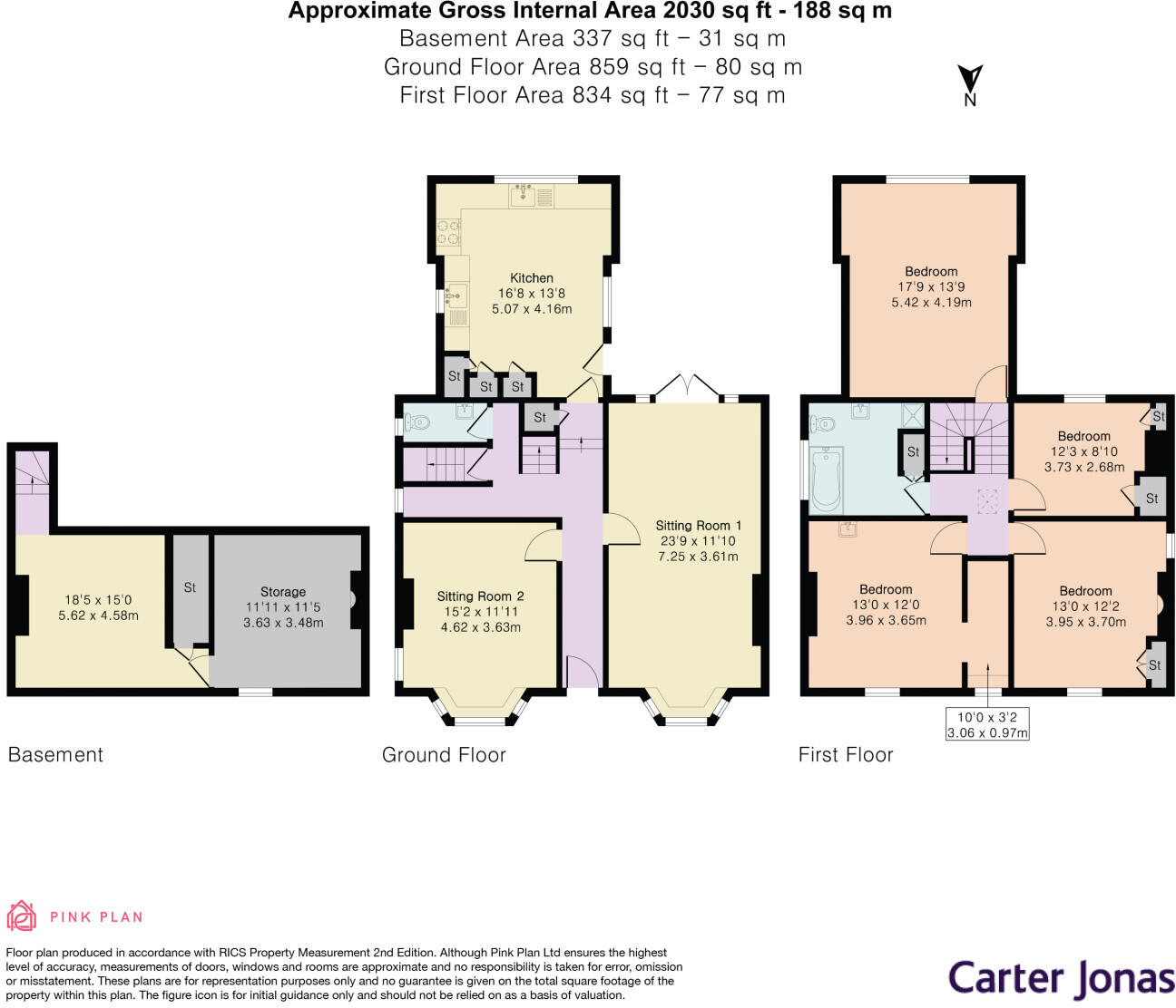 Church Way, Iffley, Oxford, Oxfordshire, OX4 floorplan