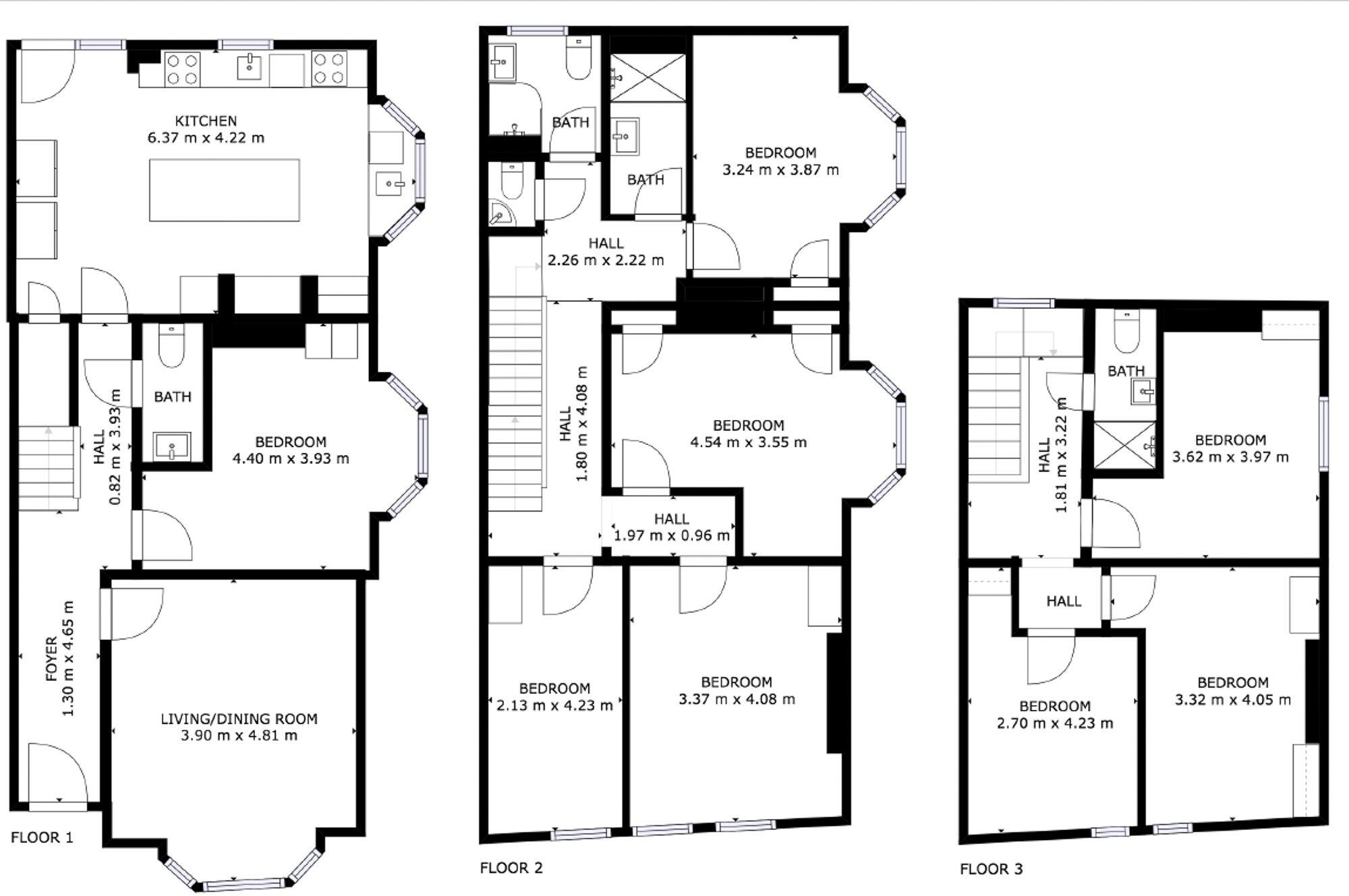 Fosse Road South, Leicester,  floorplan