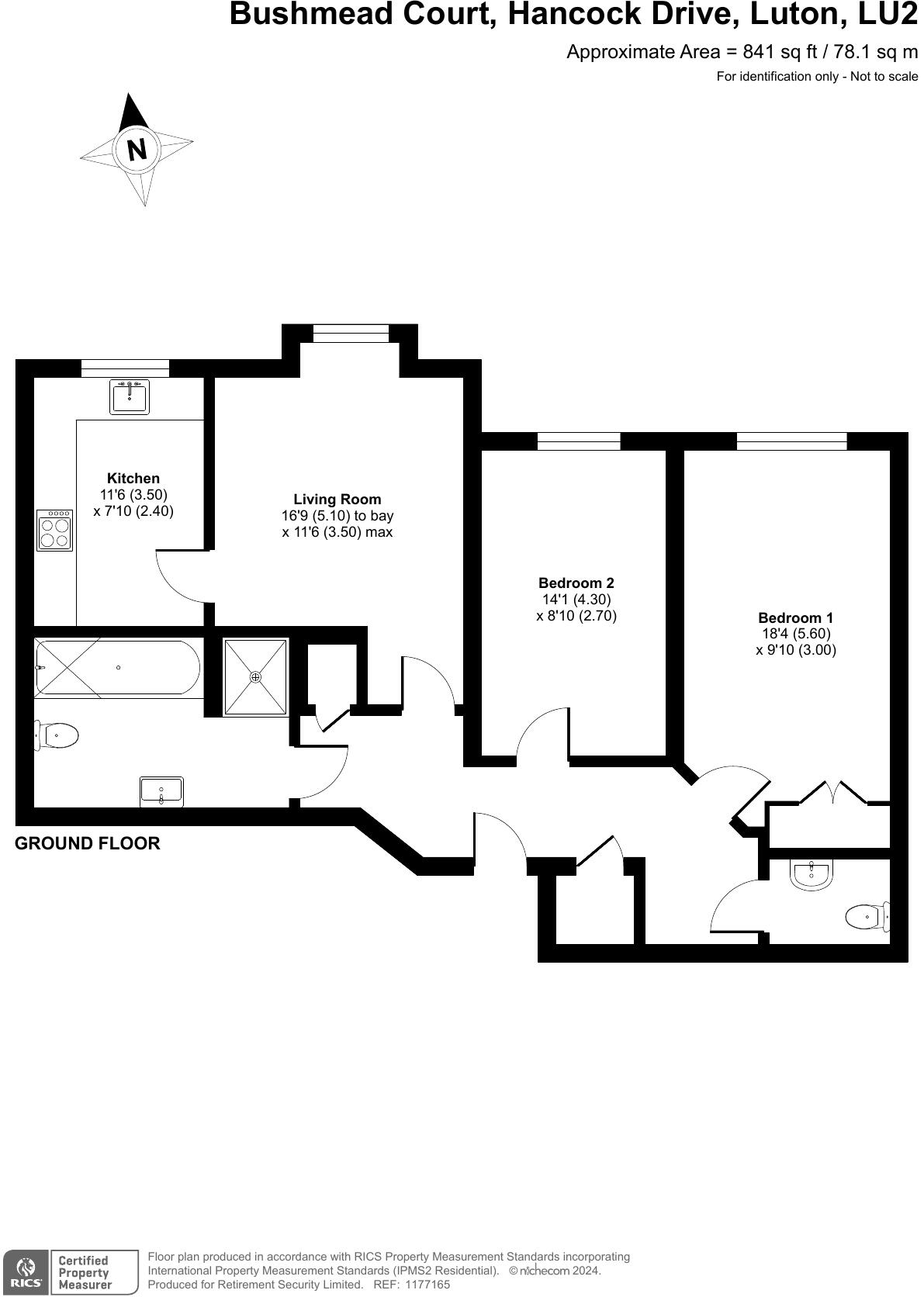 Hancock Drive, Luton, LU2 floorplan