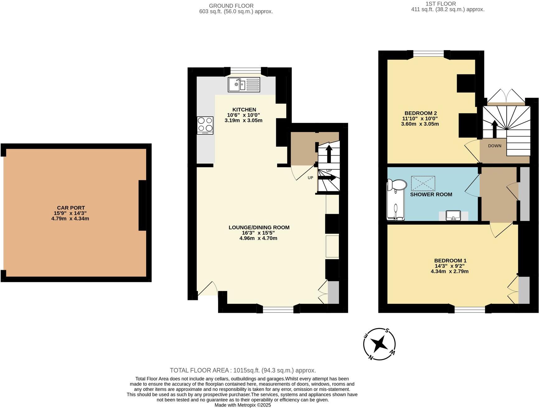 Crowthers Hill, Dartmouth, TQ6 floorplan