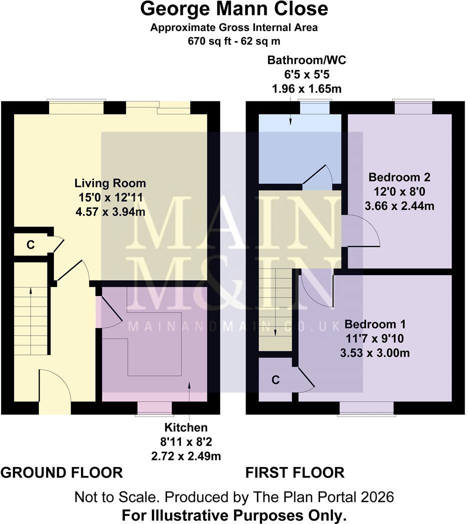 George Mann Close, Wythenshawe floorplan