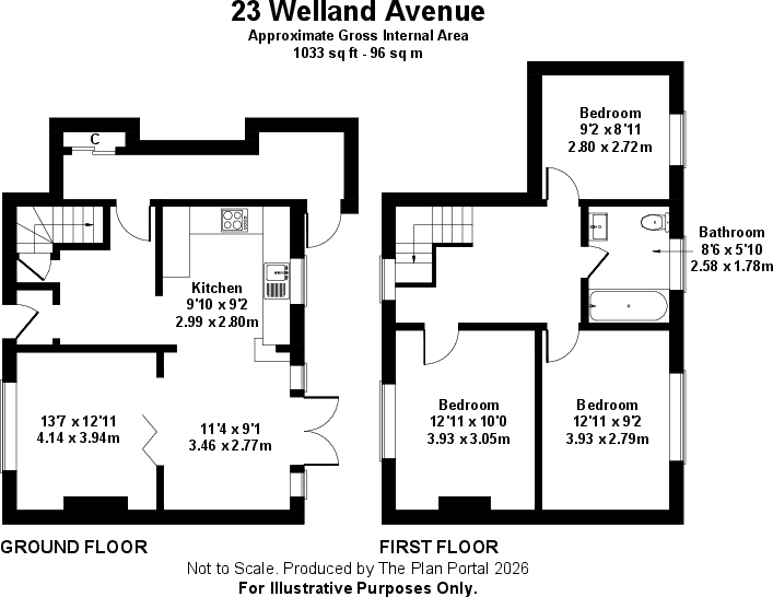 Welland Avenue, Gartree, Market Harborough floorplan