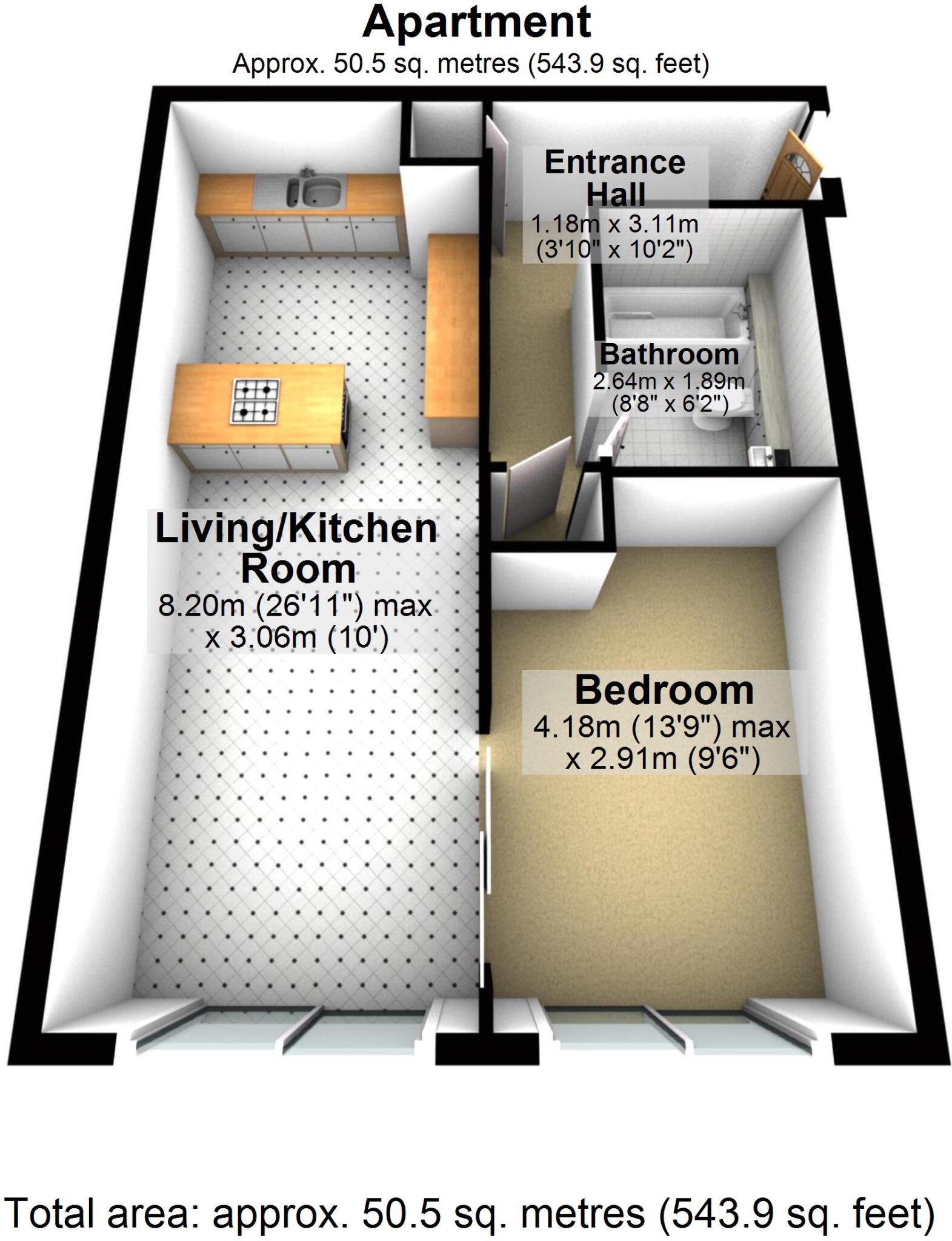 Leyburn House, Del Pyke, York, YO31 floorplan