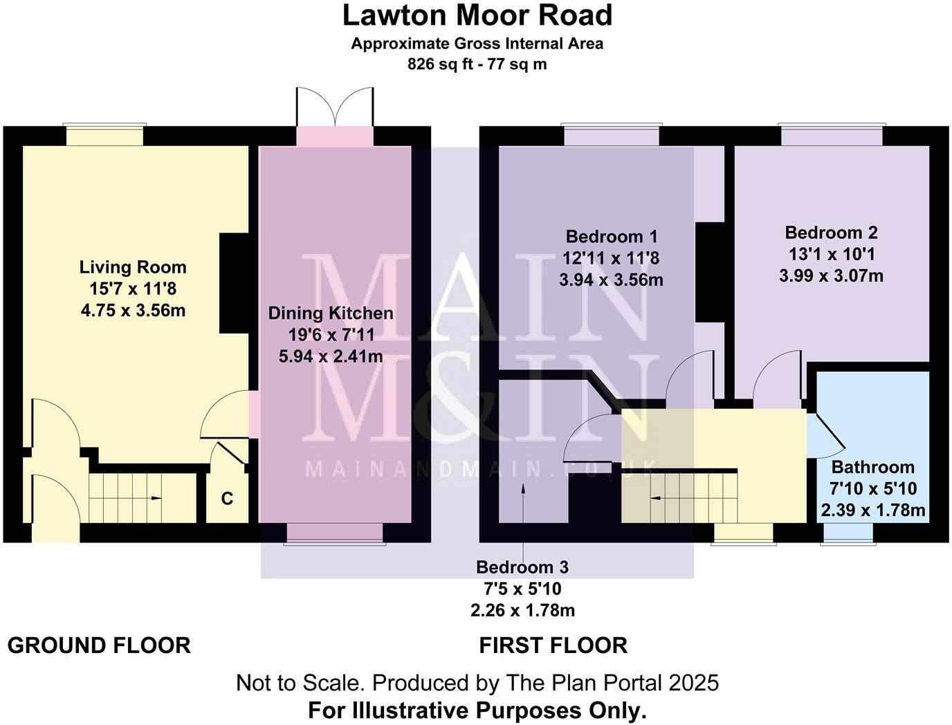 Lawton Moor Road, Northern Moor floorplan
