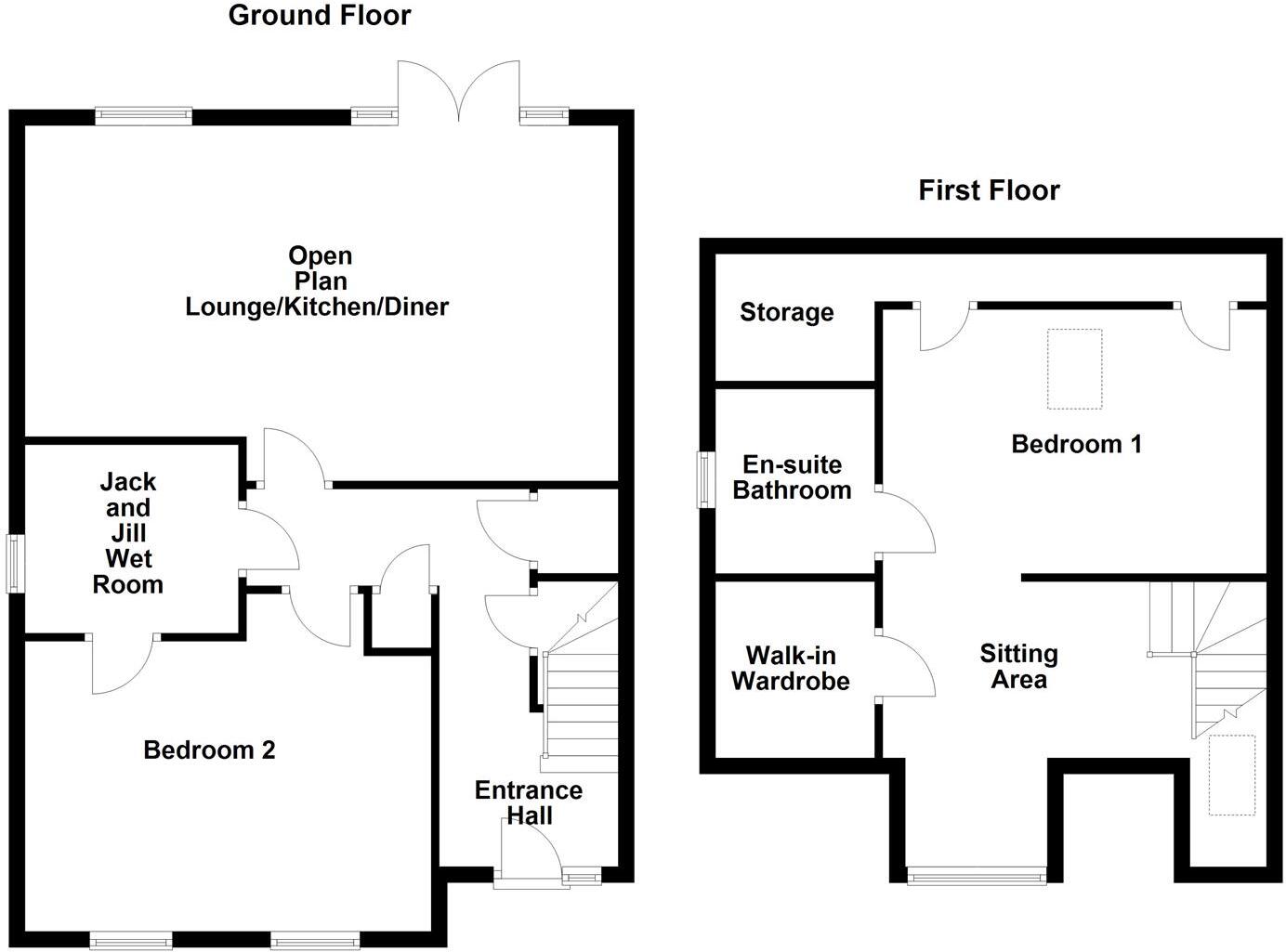 Nevile Drive, Walton, Wakefield floorplan