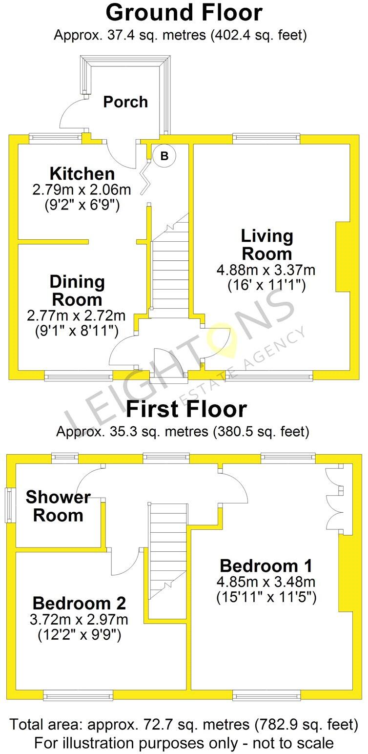 Birchwood Avenue, Utley, BD20 floorplan