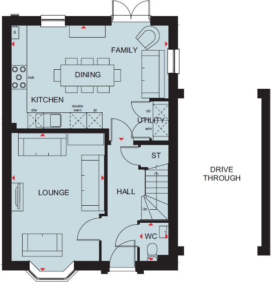 Cottingwood,
Morpeth,
Northumberland,
NE61 3GQ floorplan