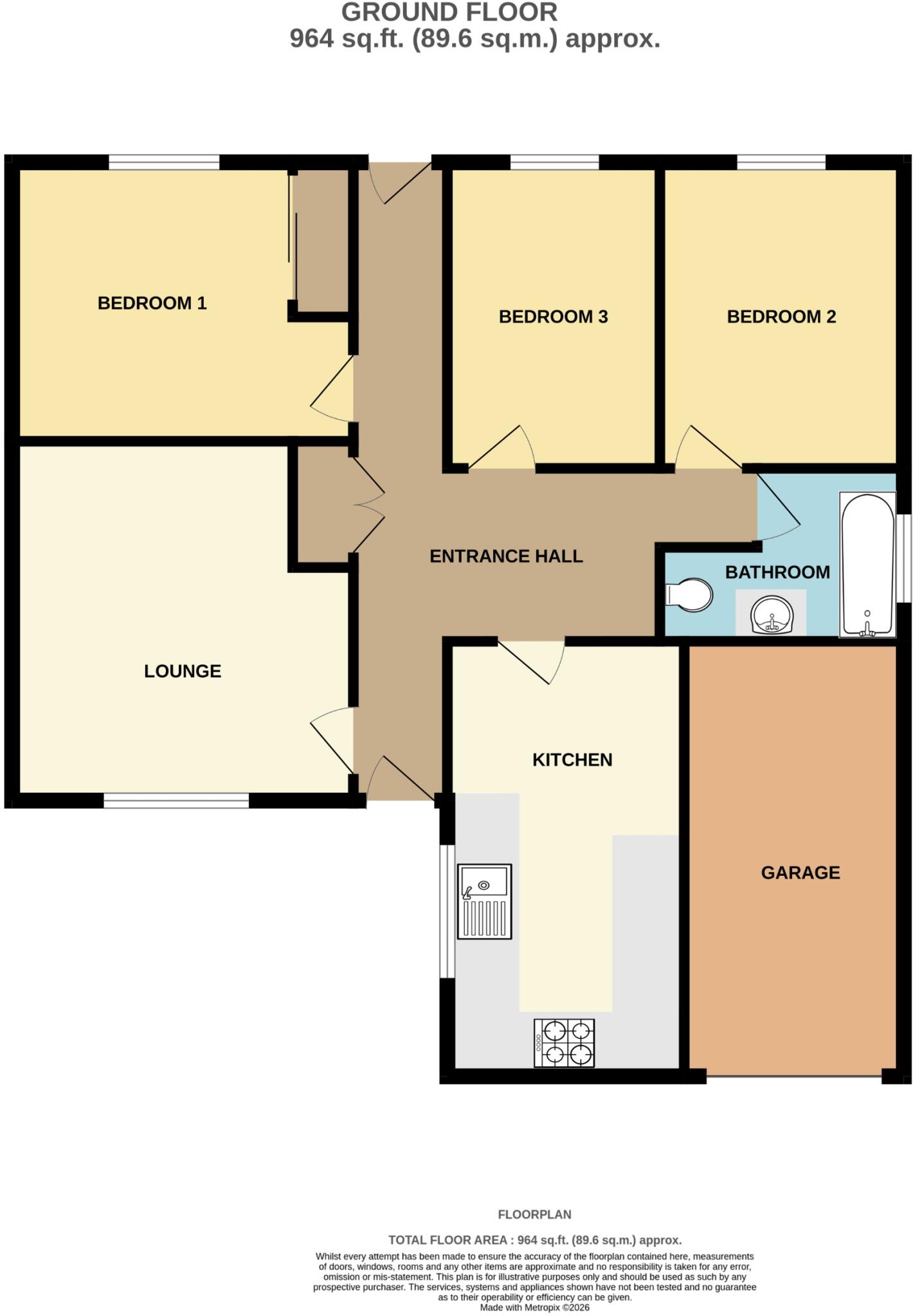 Middlegate, Bassingham, LN5 floorplan