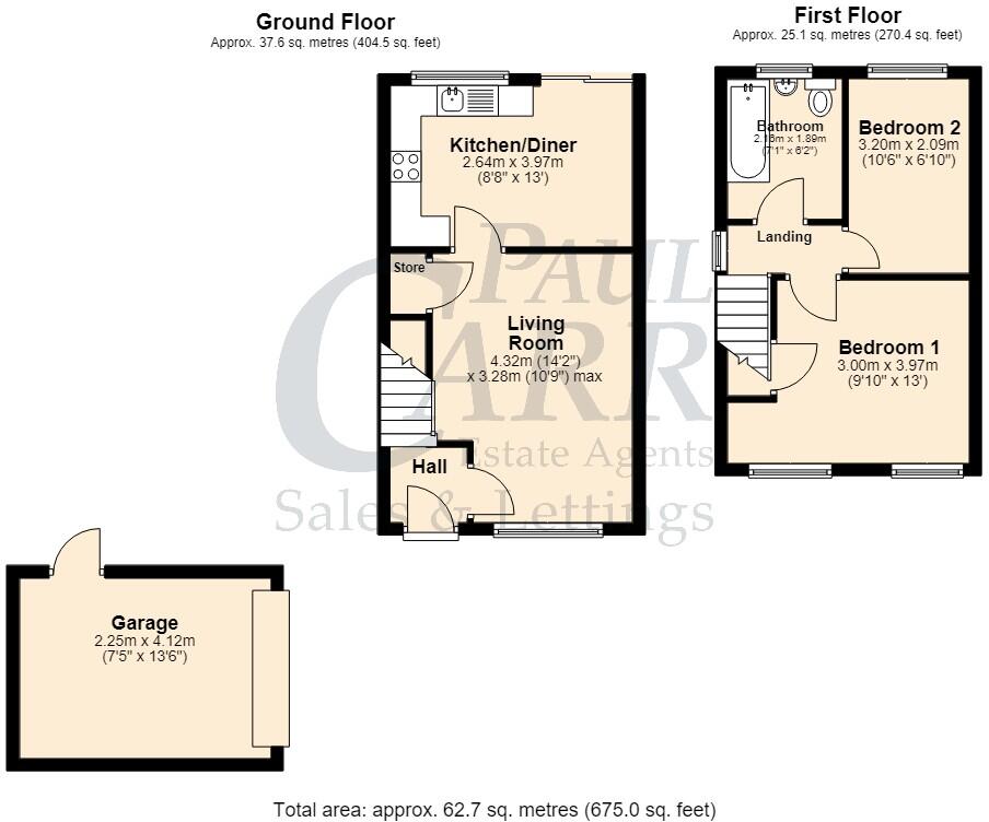 Boney Hay Road, Burntwood, WS7 9AN floorplan