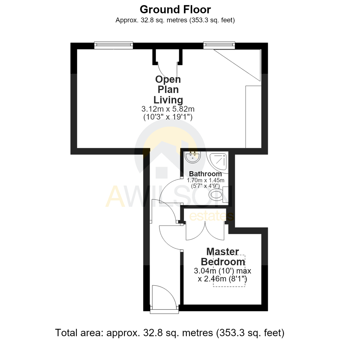Frederick Court, Clarence Street, Stalybridge floorplan