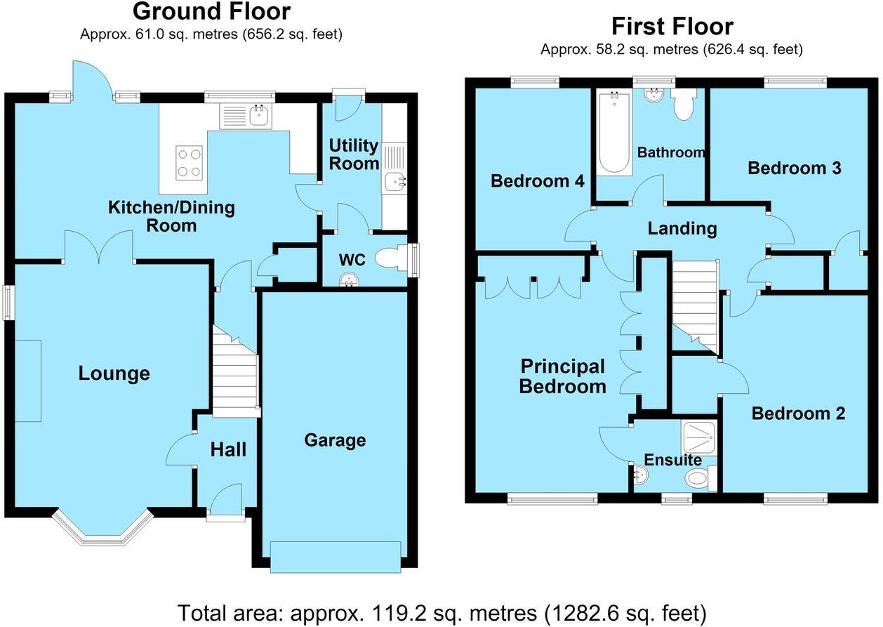 Douglas Bader Drive, Lutterworth, LE17 floorplan