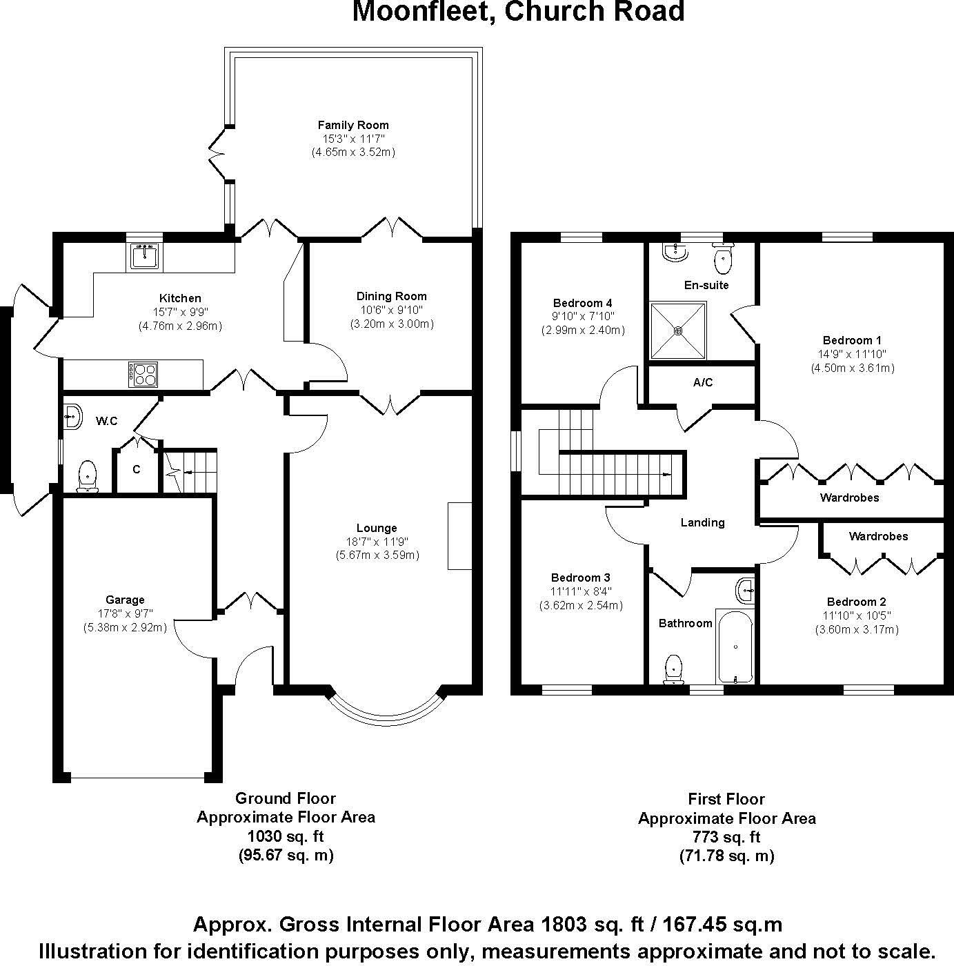 Church Road, Ferndown, Dorset, BH22 floorplan