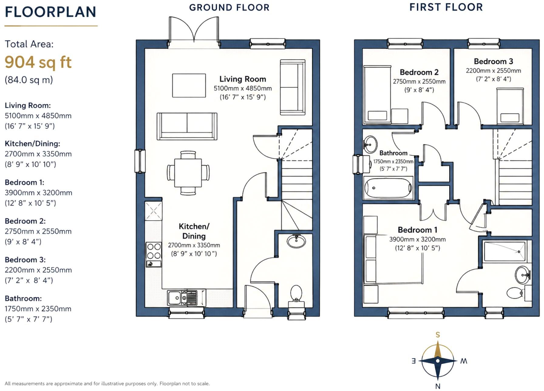 Honey Farm Close, South Molton, Devon, EX36 floorplan