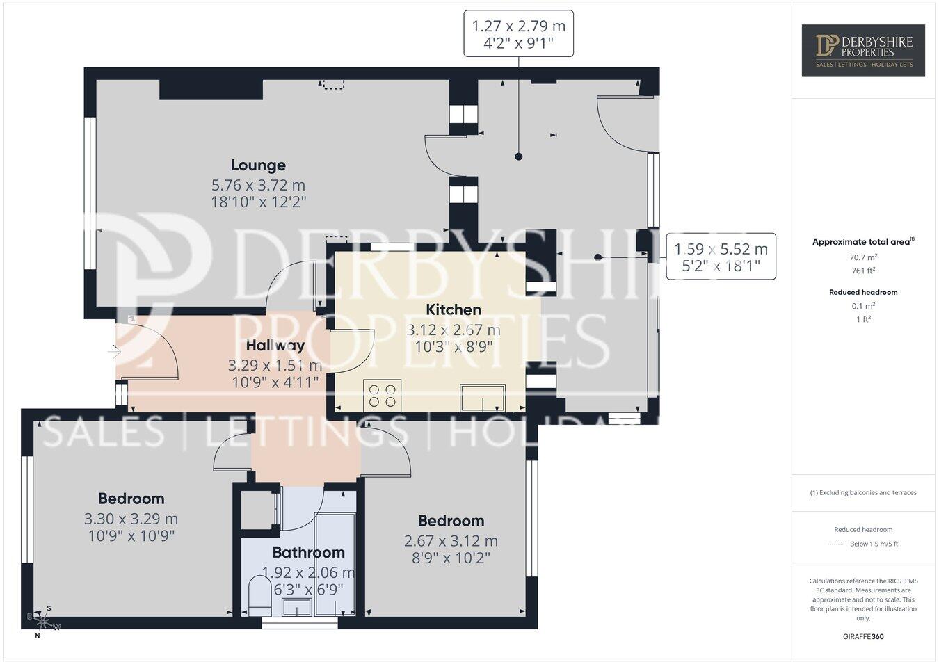 St Andrews Drive, Swanwick, DE55 floorplan
