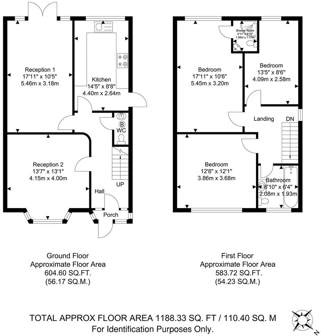 Upton Road, South Bexleyheath, DA6 floorplan