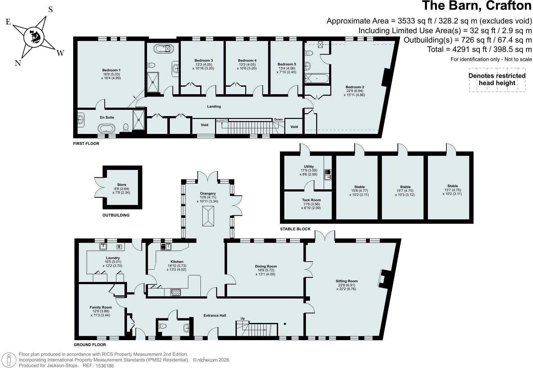 Crafton, Buckinghamshire, LU7 floorplan